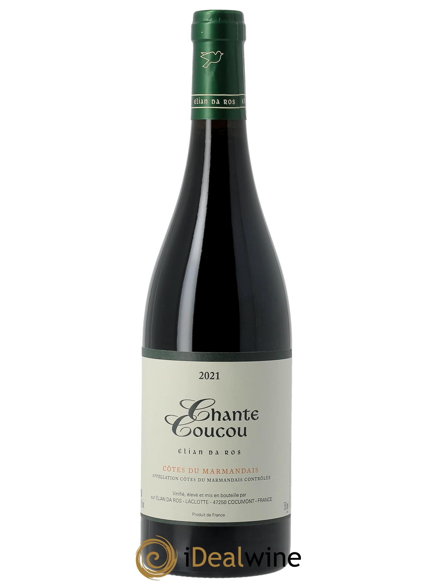 Côtes du Marmandais Chante Coucou Elian Da Ros (Domaine) 2021 - Lotto di 1 bottiglia - 0