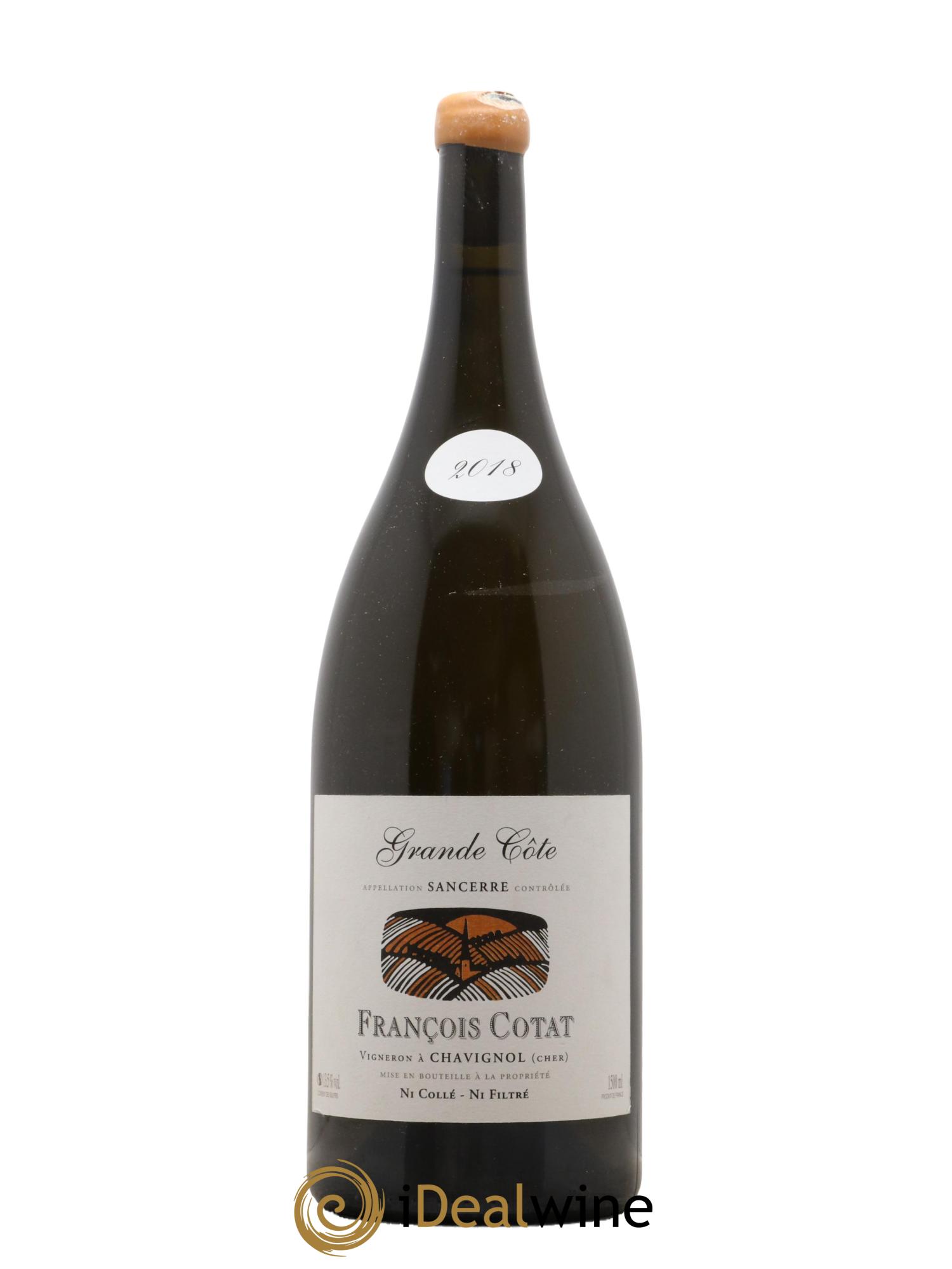 Sancerre La Grande Côte François Cotat 2018 - Lot de 1 magnum - 0