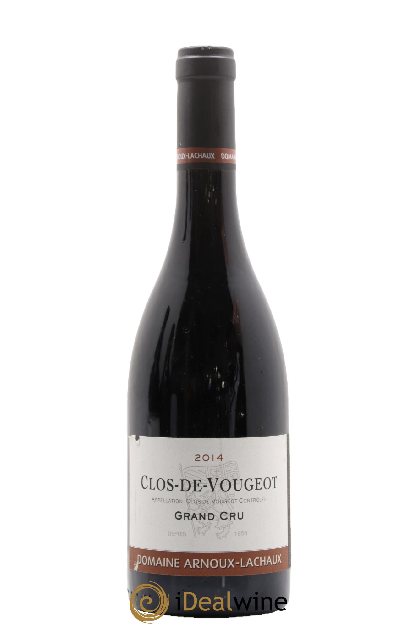 Clos de Vougeot Grand Cru Arnoux-Lachaux (Domaine)  2014 - Lotto di 1 bottiglia - 0