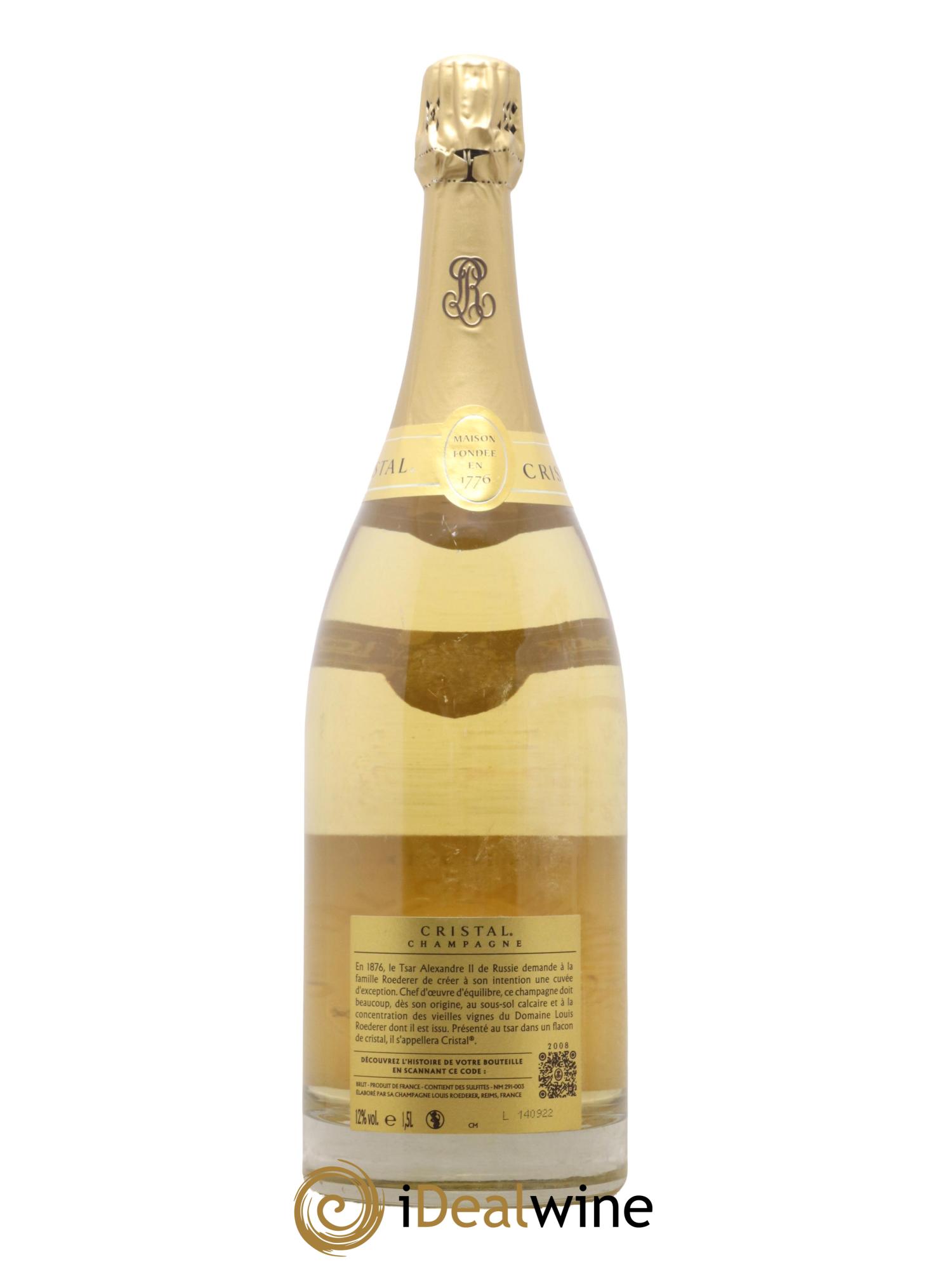 Cristal Louis Roederer 2008 - Lotto di 1 magnum - 1