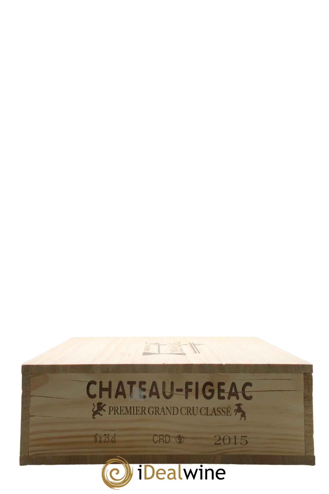 Château Figeac 1er Grand Cru Classé A 2015 - Lot of 6 bottles - 5