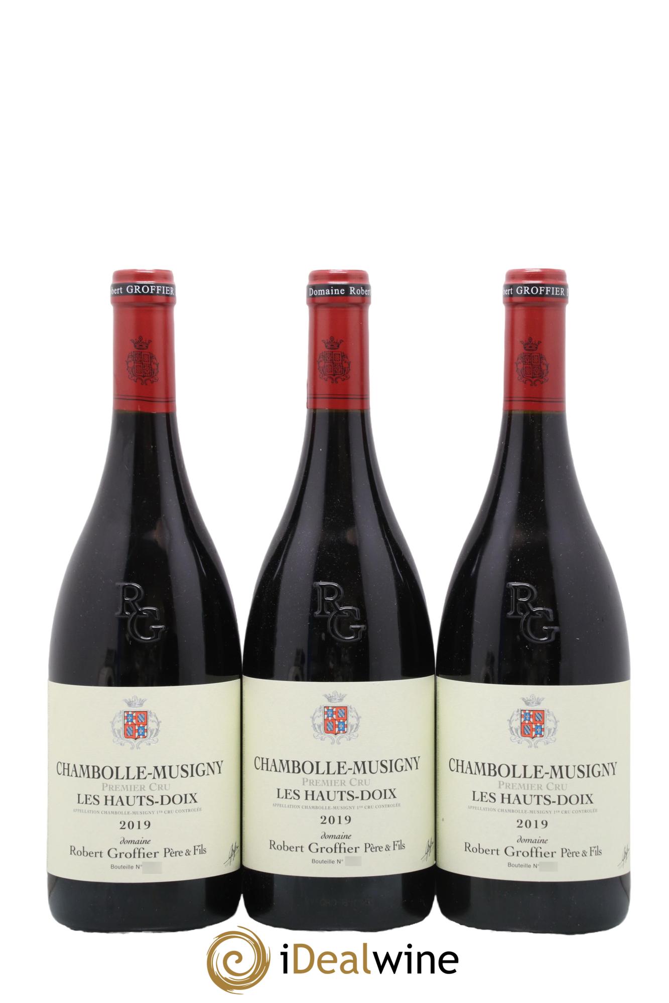 Chambolle-Musigny 1er Cru Les Hauts Doix Robert Groffier Père & Fils (Domaine) 2019 - Posten von 3 Flaschen - 0