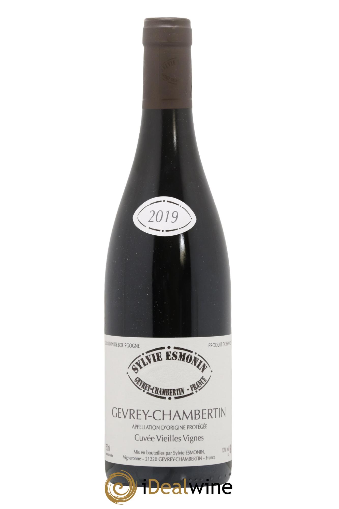 Gevrey-Chambertin Vieilles Vignes Sylvie Esmonin 2019 - Posten von 1 Flasche - 0