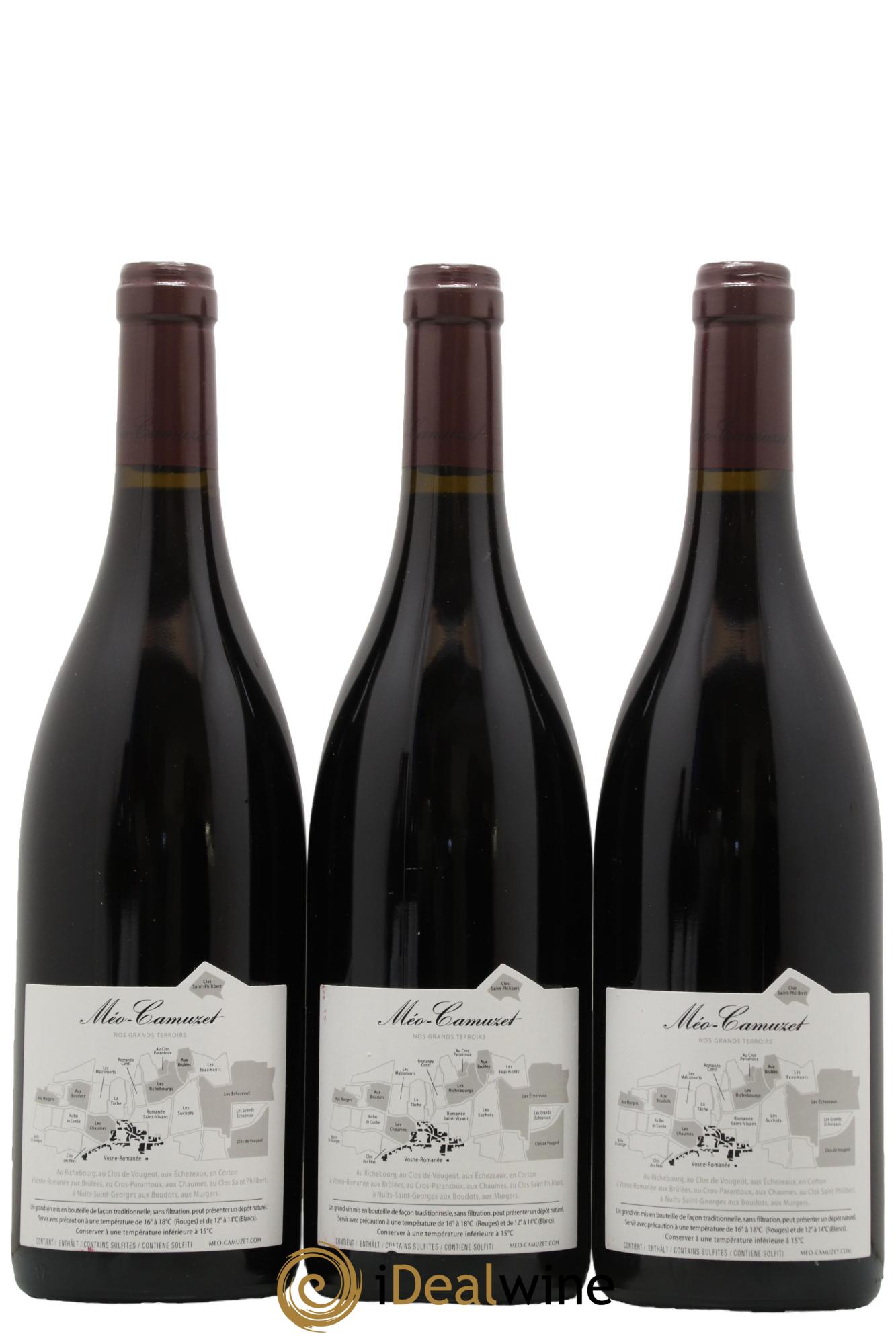 Corton Grand Cru Clos Rognet Méo-Camuzet (Domaine) 2019 - Lot de 3 bouteilles - 1