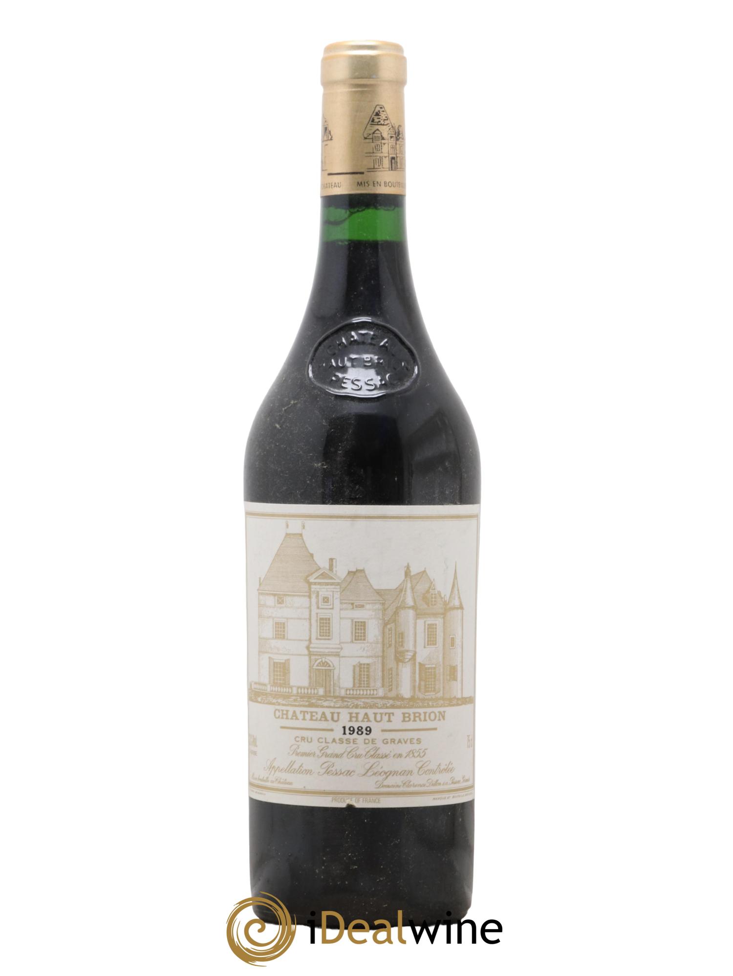 Château Haut Brion 1er Grand Cru Classé 1989 - Posten von 1 Flasche - 0