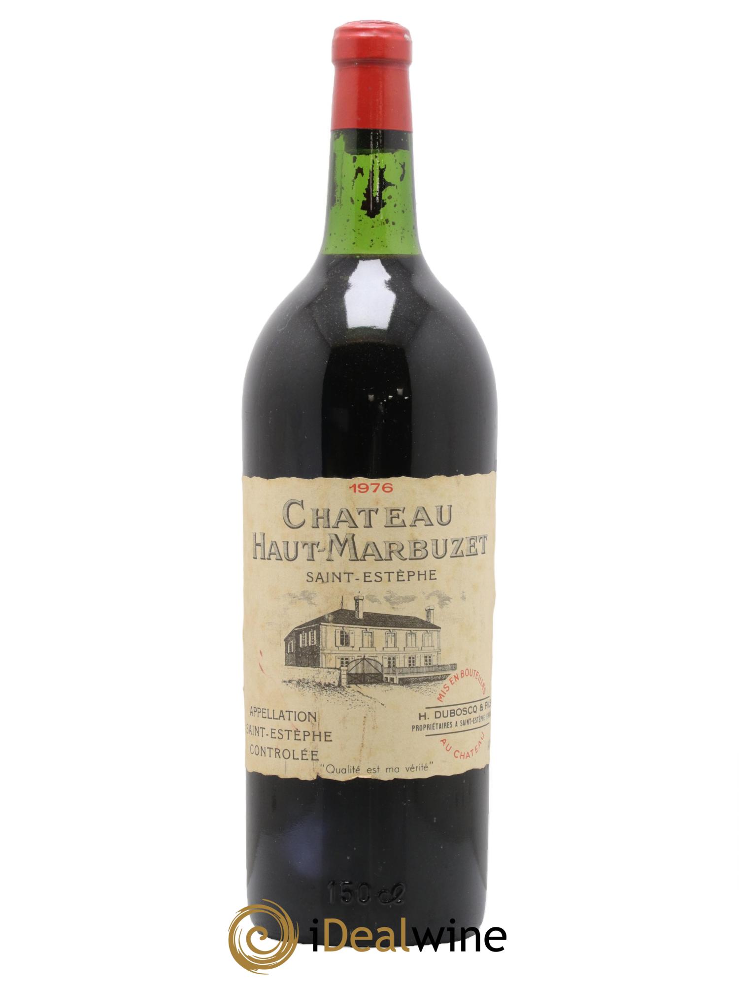 Château Haut Marbuzet 1976 - Lot of 1 magnum - 0