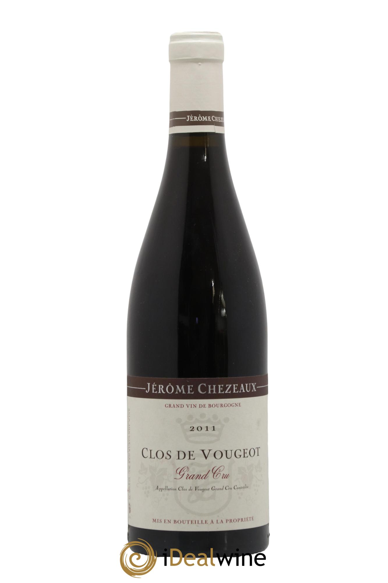 Clos de Vougeot Grand Cru Jérôme Chezeaux 2011 - Posten von 1 Flasche - 0