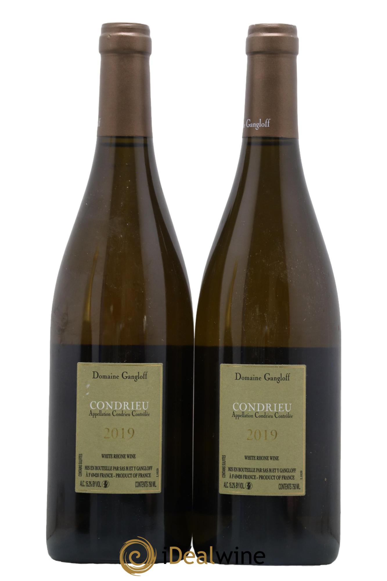 Condrieu Domaine Gangloff (Domaine) 2019 - Lot of 2 bottles - 1