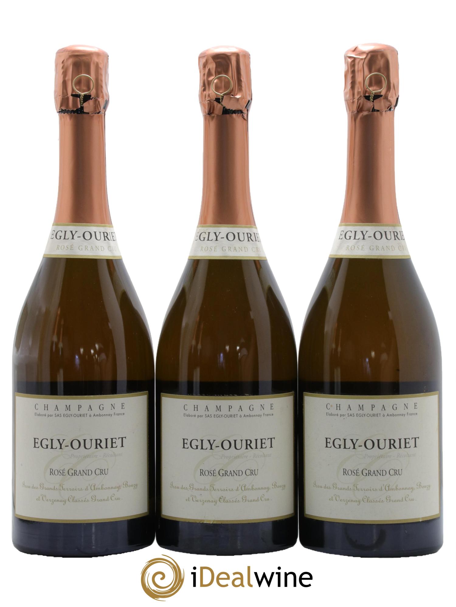 Grand cru brut Egly-Ouriet - Posten von 3 Flaschen - 0