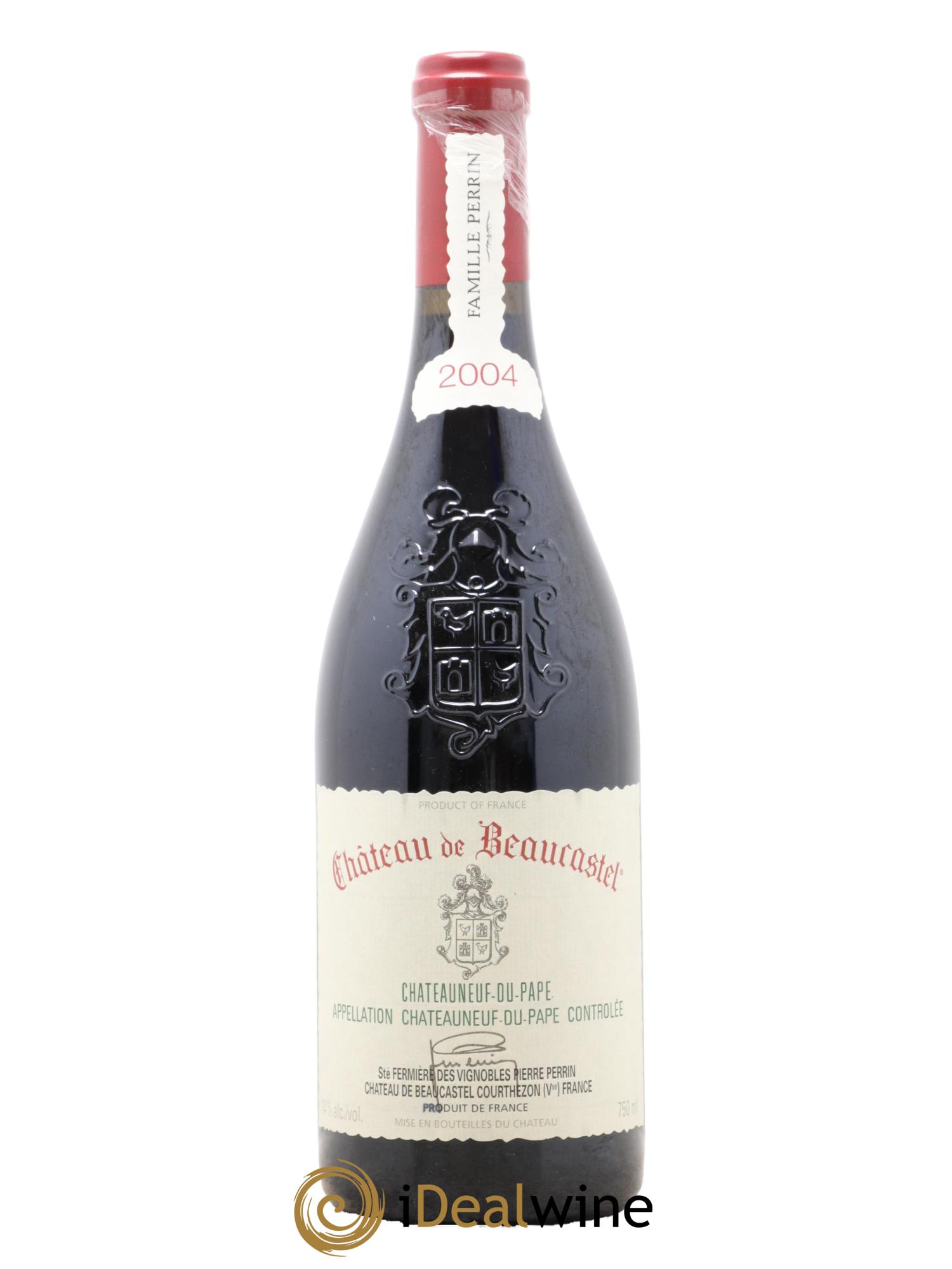 Châteauneuf-du-Pape Château de Beaucastel Famille Perrin 2004 - Lotto di 1 bottiglia - 0