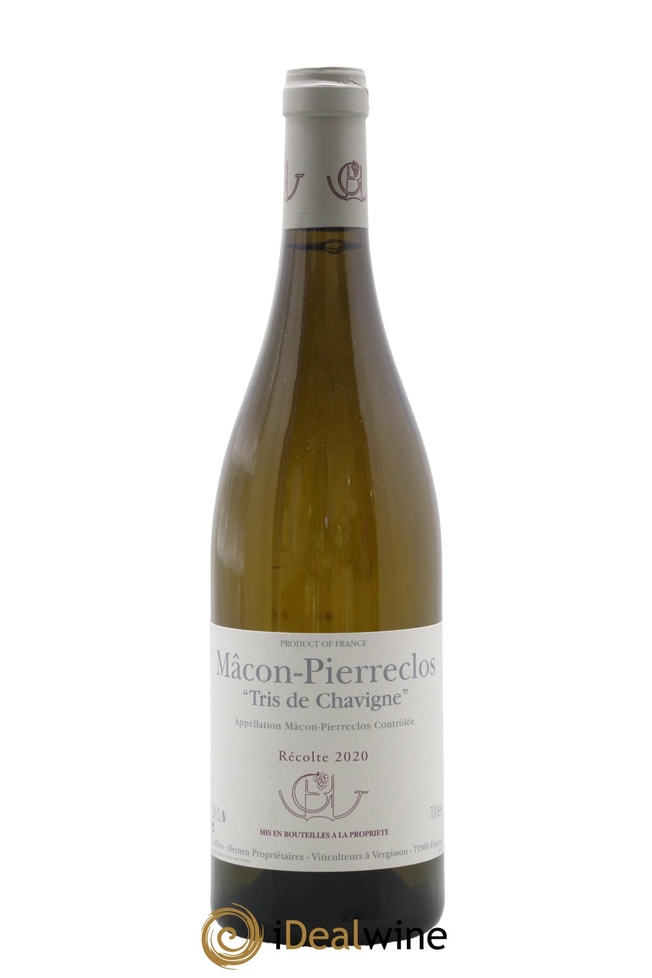 Mâcon-Pierreclos Tri de Chavigne Guffens-Heynen 2020 - Lot de 1 bouteille - 0