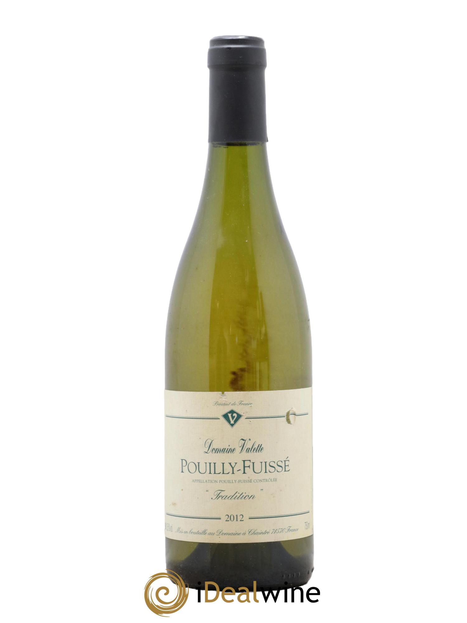 Pouilly-Fuissé Tradition Valette (Domaine) 2012 - Lot of 1 bottle - 0