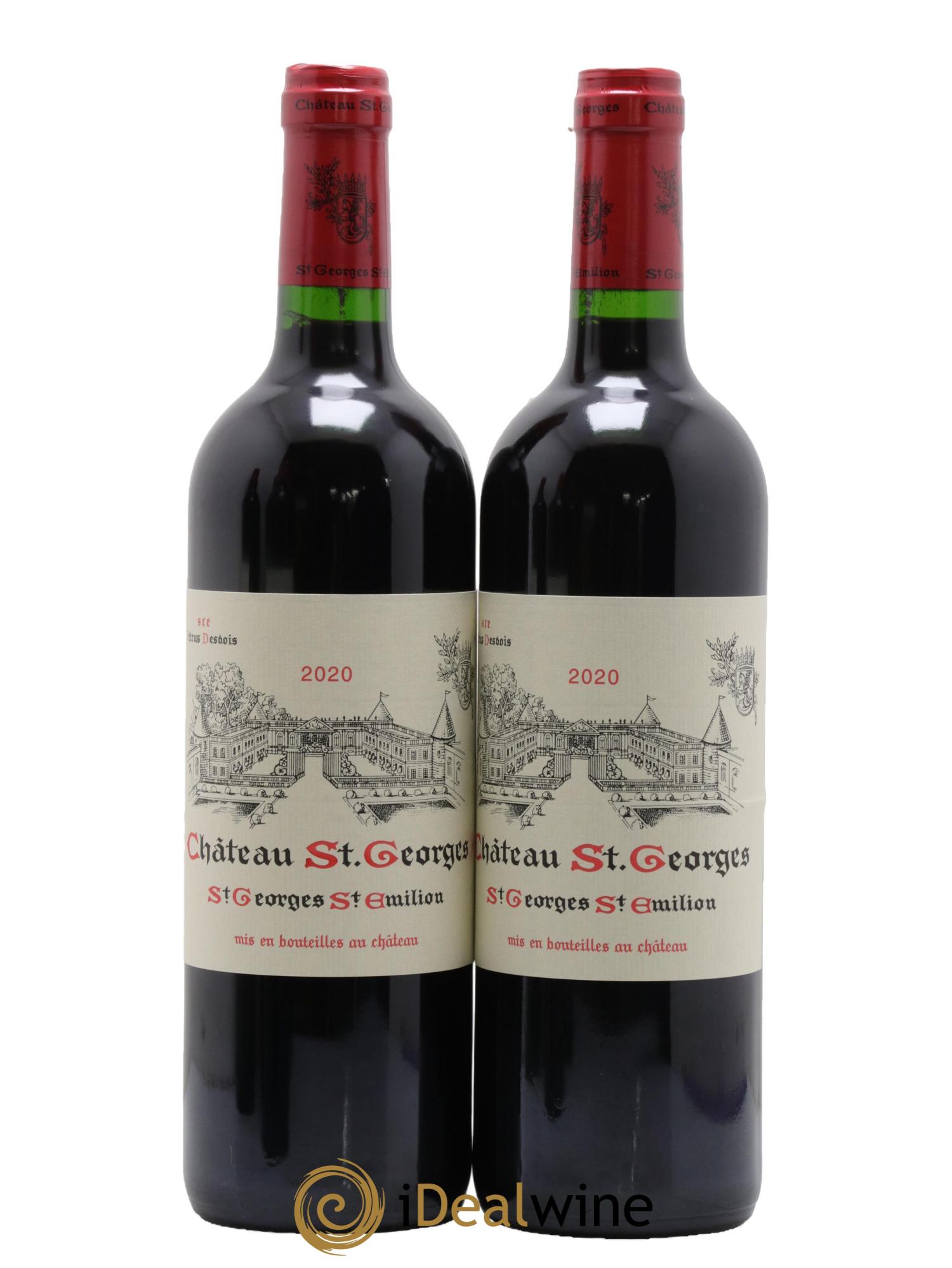 Saint Georges-Saint-Emilion Château St Georges 2020 - Lot of 2 bottles - 0