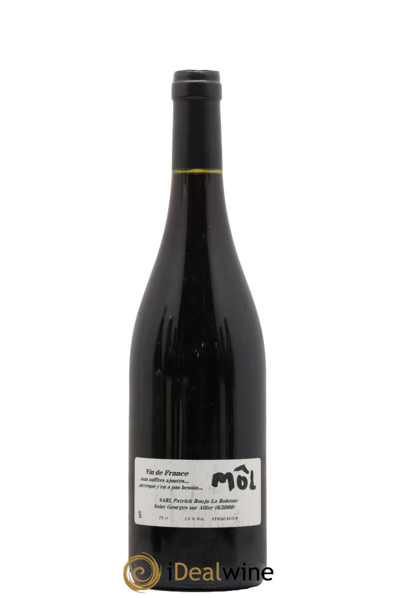 Vin de France Môl Patrick Bouju - La Bohème 2016 - Posten von 1 Flasche - 1