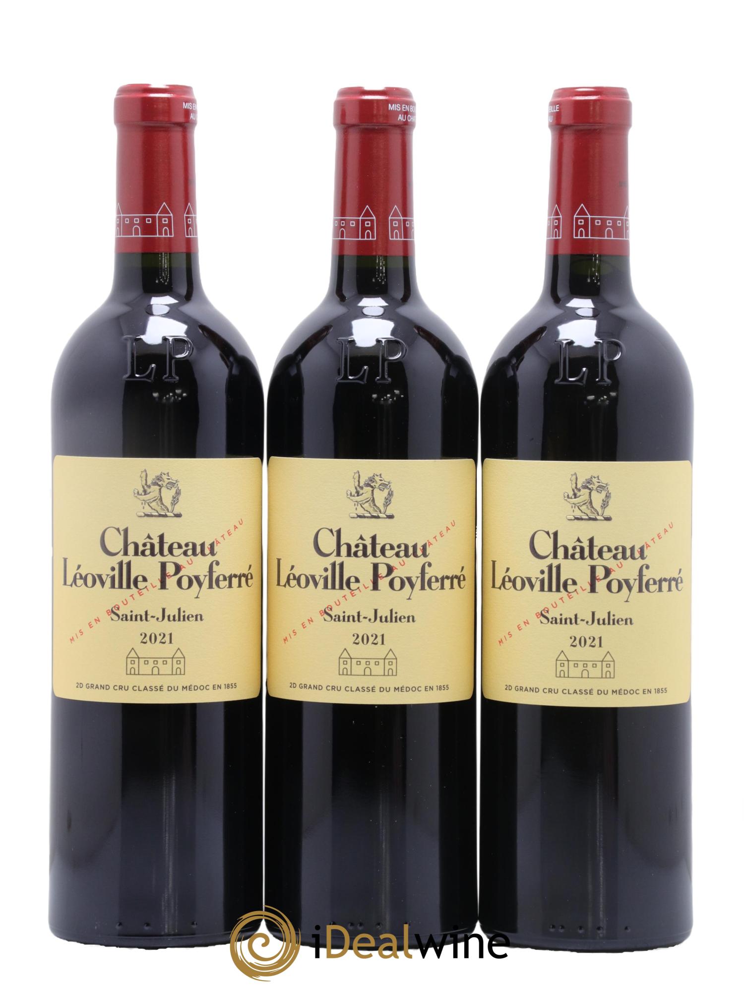 Château Léoville Poyferré 2ème Grand Cru Classé 2021 - Posten von 6 Flaschen - 2