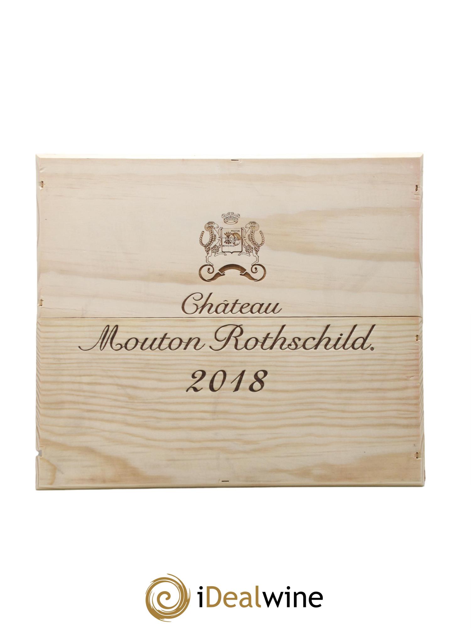 Château Mouton Rothschild 1er Grand Cru Classé 2018 - Lot de 3 bouteilles - 3