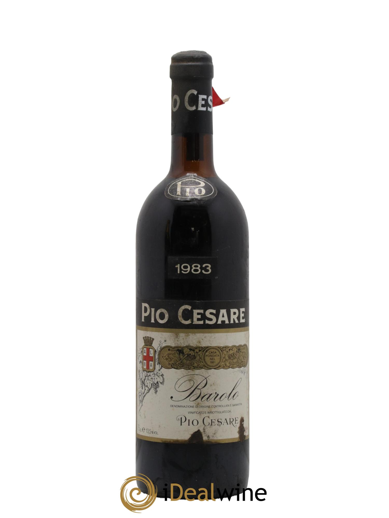 Barolo DOCG Pio Cesare 1983 - Lot de 1 bouteille - 0