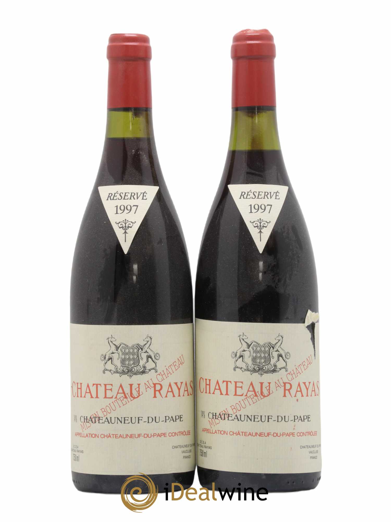 Châteauneuf-du-Pape Château Rayas Emmanuel Reynaud 1997 - Lotto di 2 bottiglie - 0