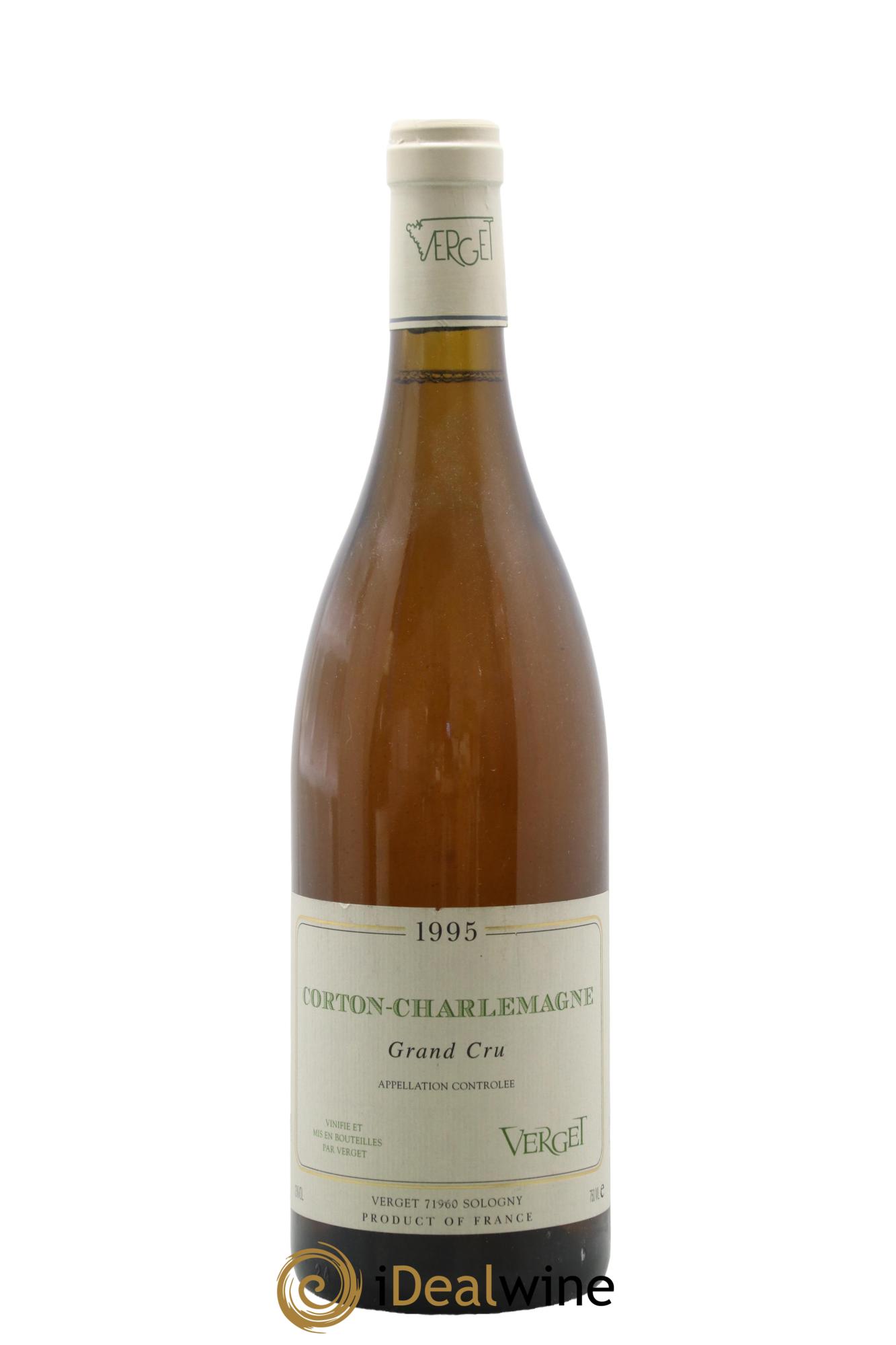 Corton-Charlemagne Grand Cru Verget 1995 - Lot de 1 bouteille - 0