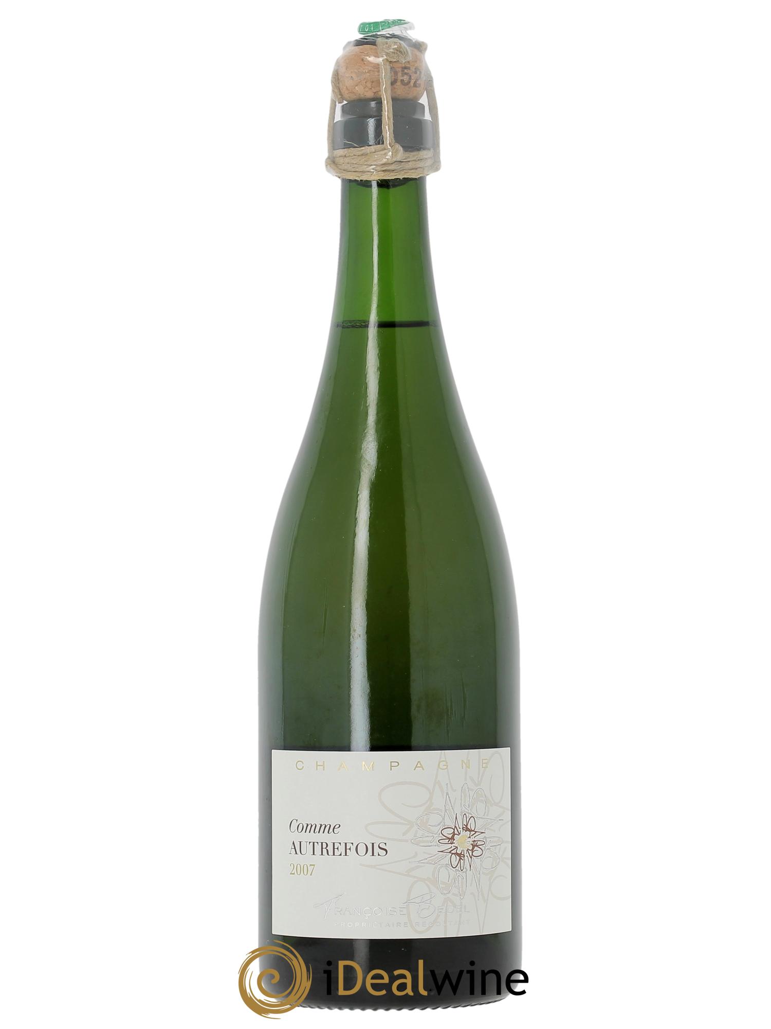 Comme Autrefois Françoise Bedel et Fils  2007 - Lot de 1 bouteille - 0