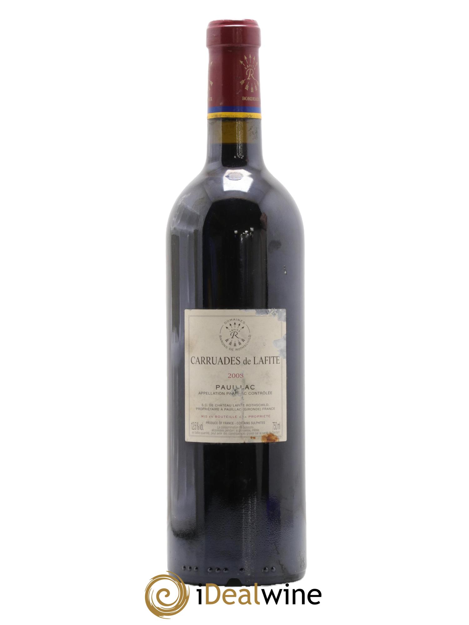 Carruades de Lafite Rothschild Second Vin 2008 - Lot of 1 bottle - 1