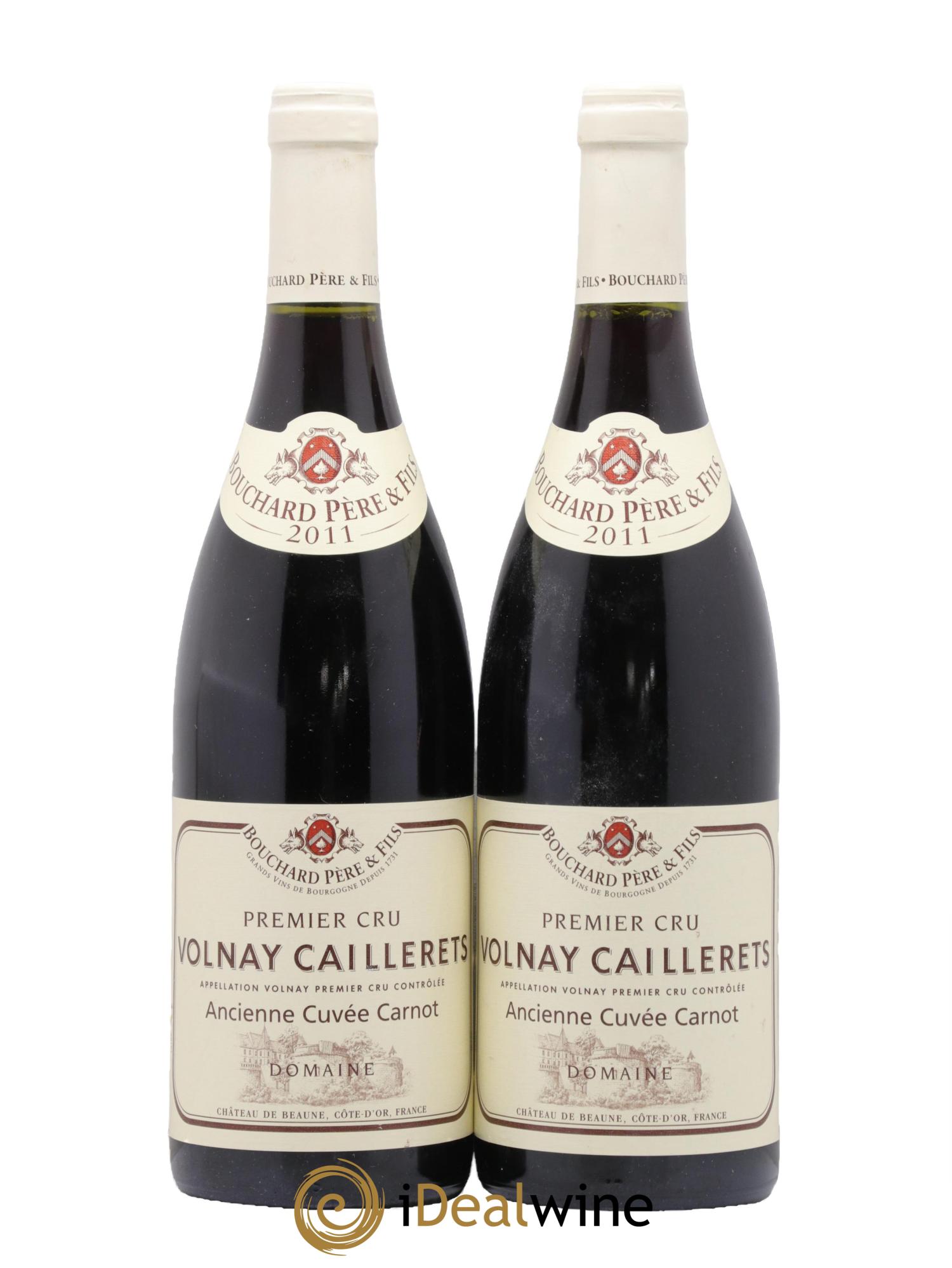 Volnay 1er Cru Caillerets - Ancienne Cuvée Carnot Bouchard Père & Fils 2011 - Lot de 2 bouteilles - 0