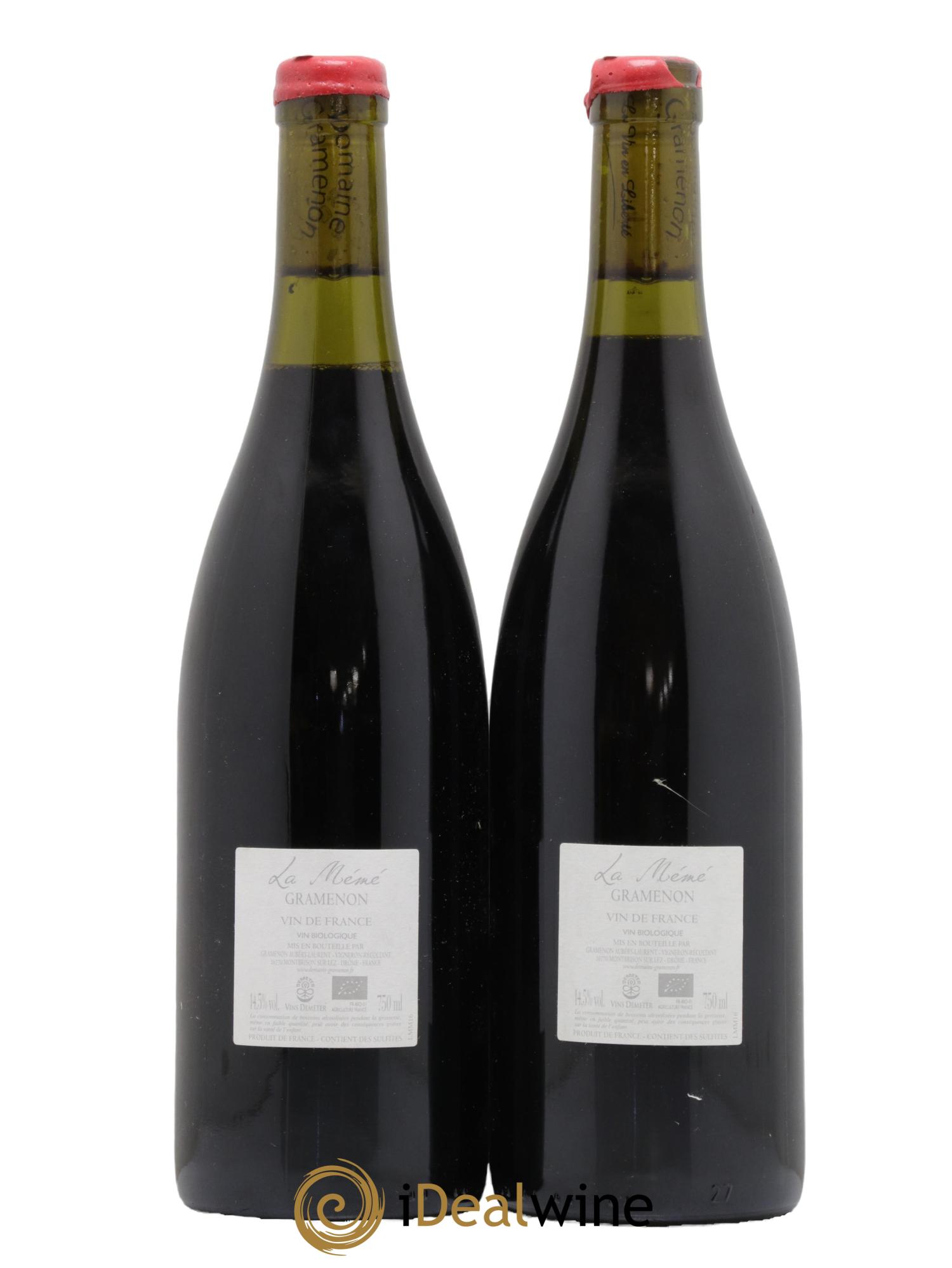 Côtes du Rhône La Mémé Ceps Centenaires Gramenon (Domaine) 2016 - Posten von 2 Flaschen - 1