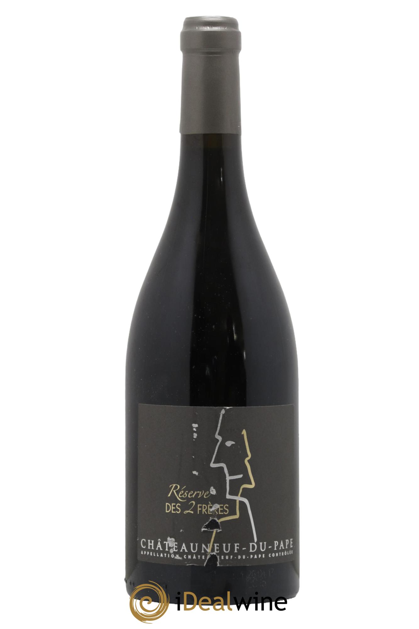 Châteauneuf-du-Pape Réserve des 2 frères Pierre Usseglio & Fils 2015 - Posten von 1 Flasche - 0