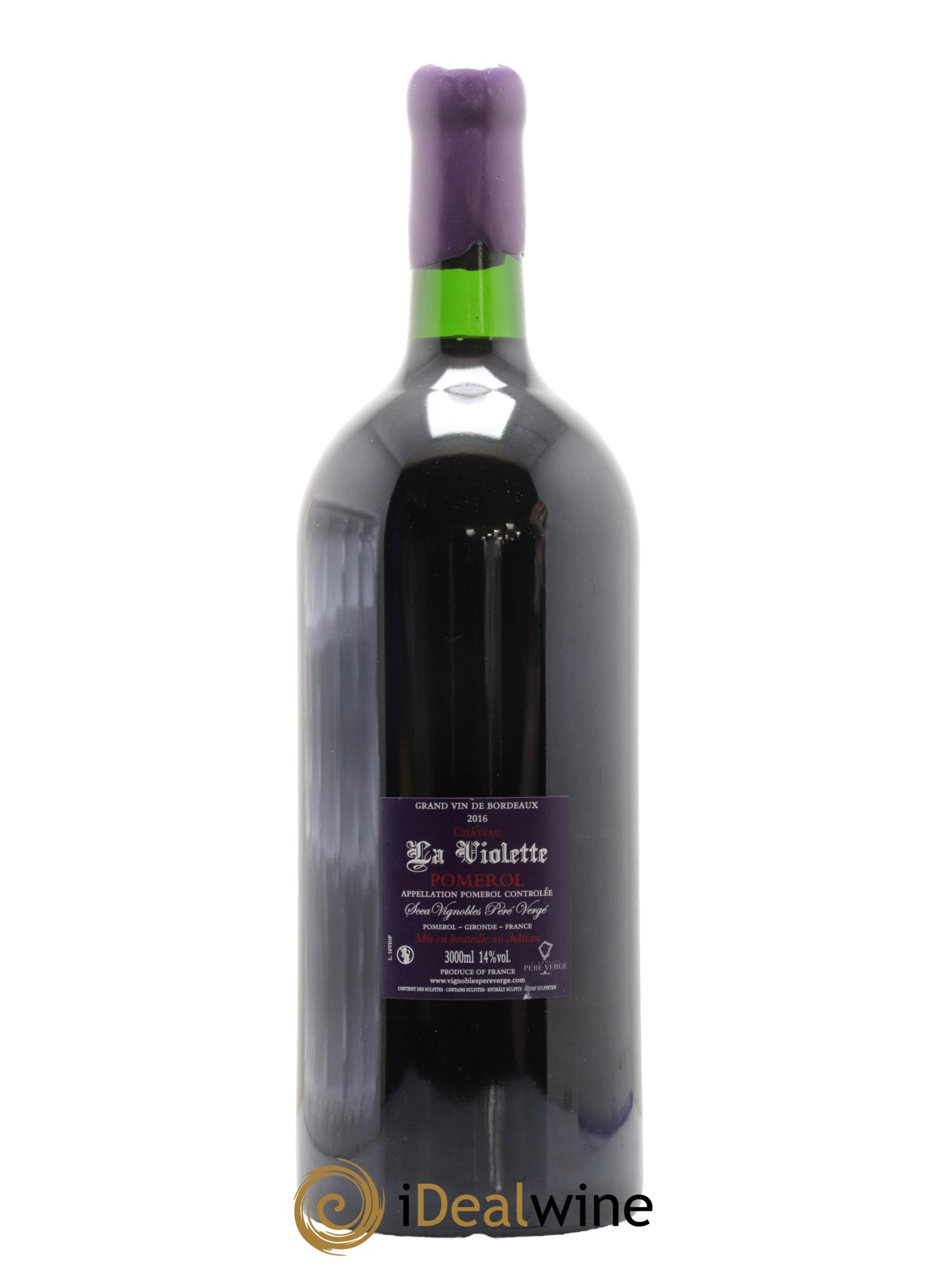 Château la Violette 2016 - Lot de 1 double magnum - 2