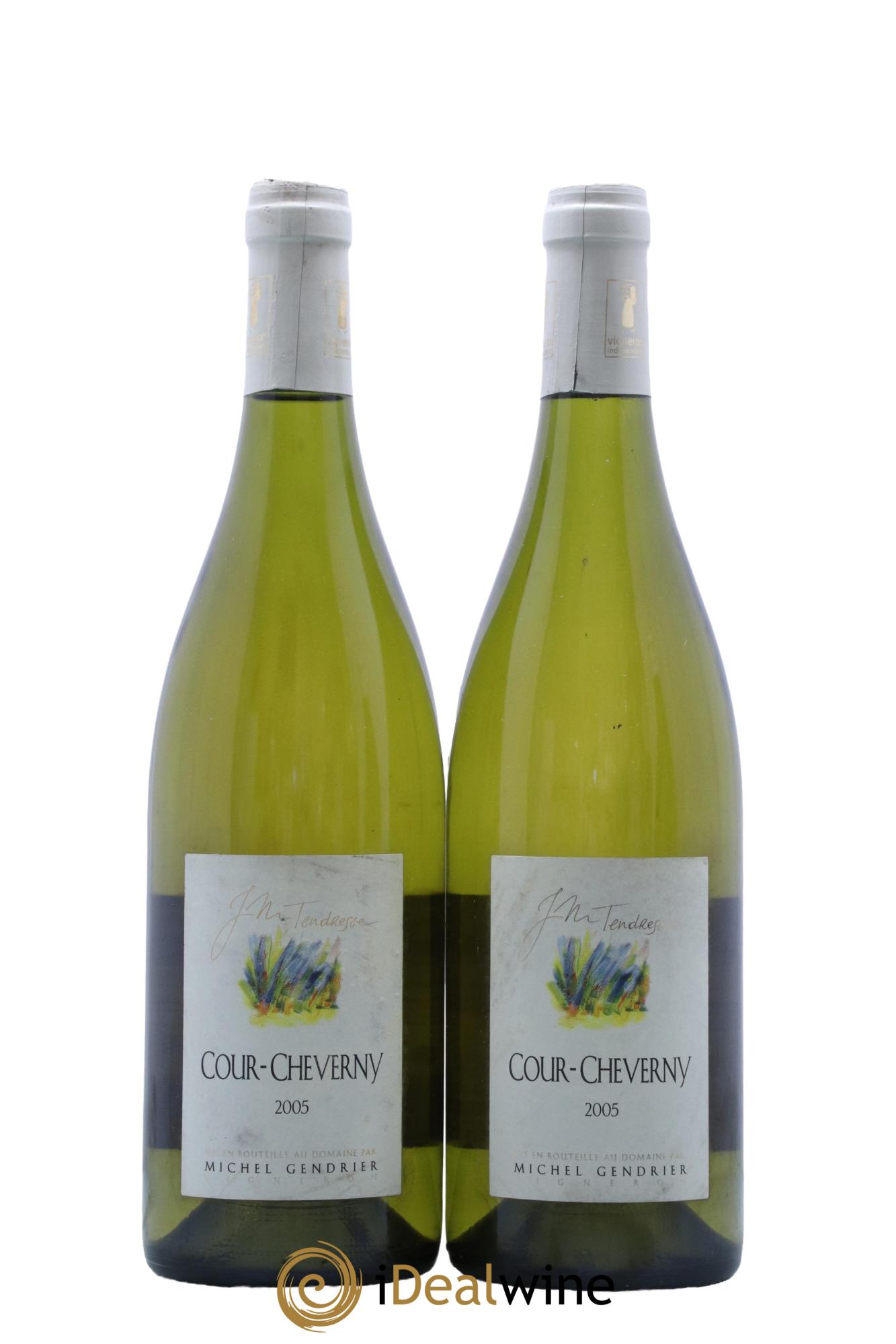 Cour-Cheverny Cuvee Tendresse Domaine Michel Gendrier 2005 - Posten von 2 Flaschen - 0