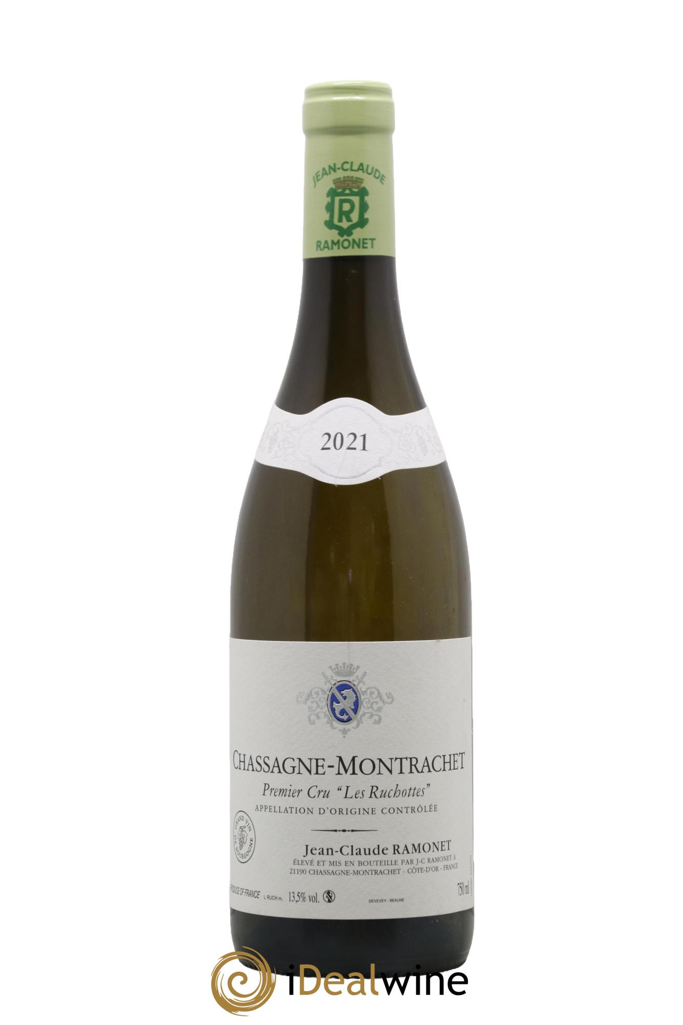 Chassagne-Montrachet 1er Cru Les Ruchottes Ramonet (Domaine) 2021 - Lot de 1 bouteille - 0