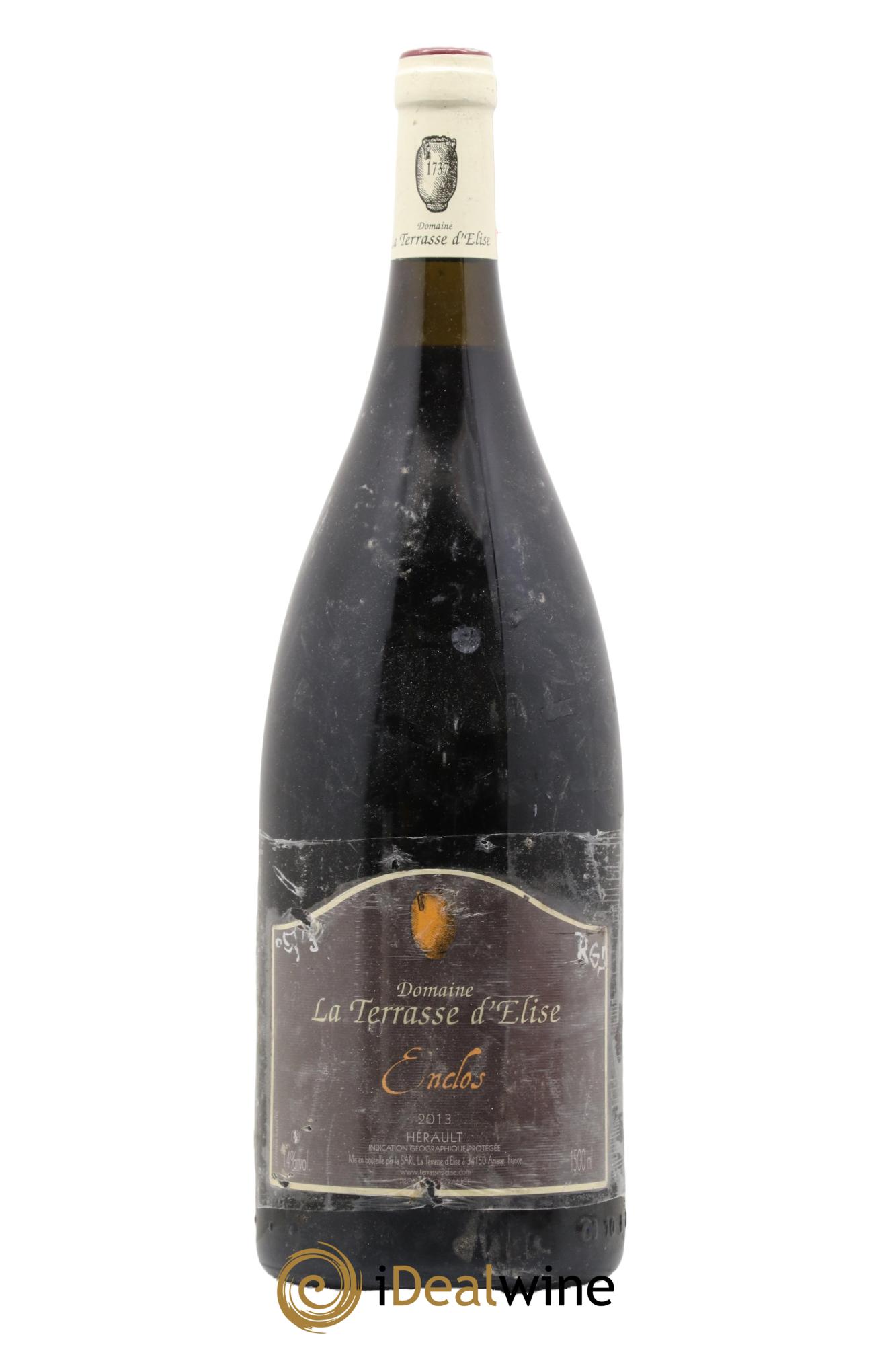 IGP Pays d'Hérault L'Enclos Terrasse d'Elise (Domaine de la) 2013 - Lot de 1 magnum - 0