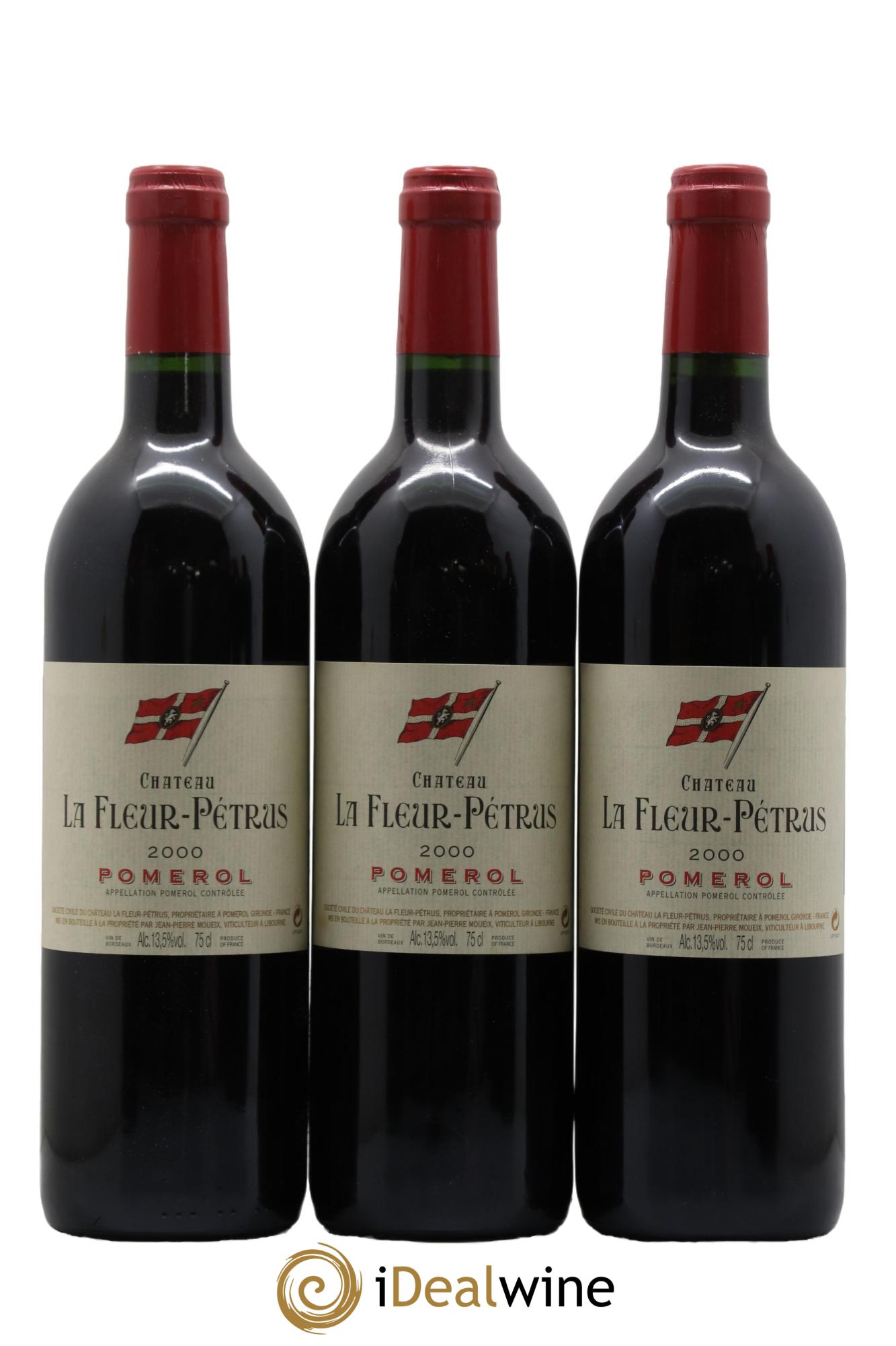 Château la Fleur Petrus  2000 - Posten von 6 Flaschen - 2