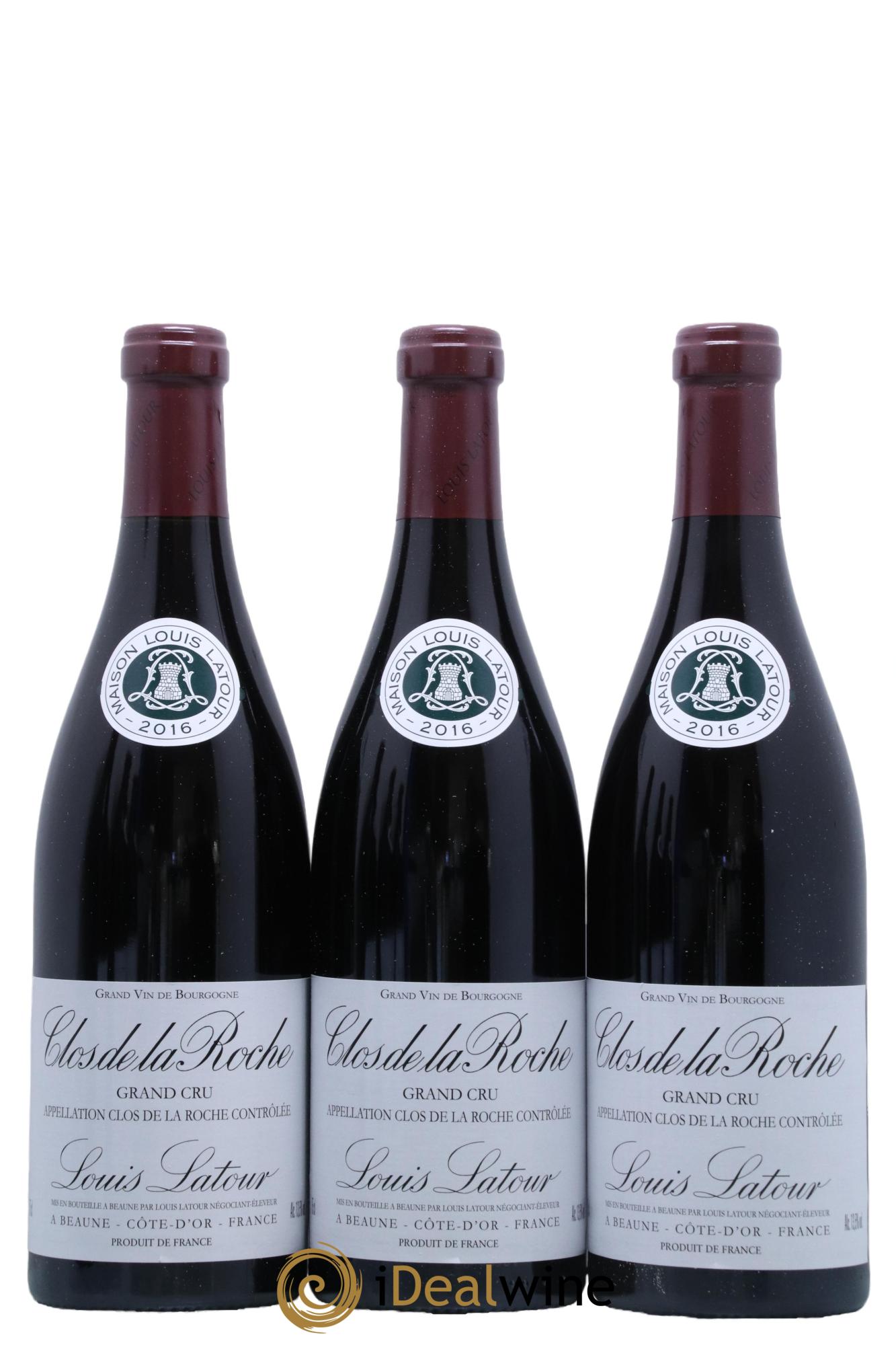 Clos de la Roche Grand Cru Louis Latour 2016 - Lotto di 6 bottiglie - 1