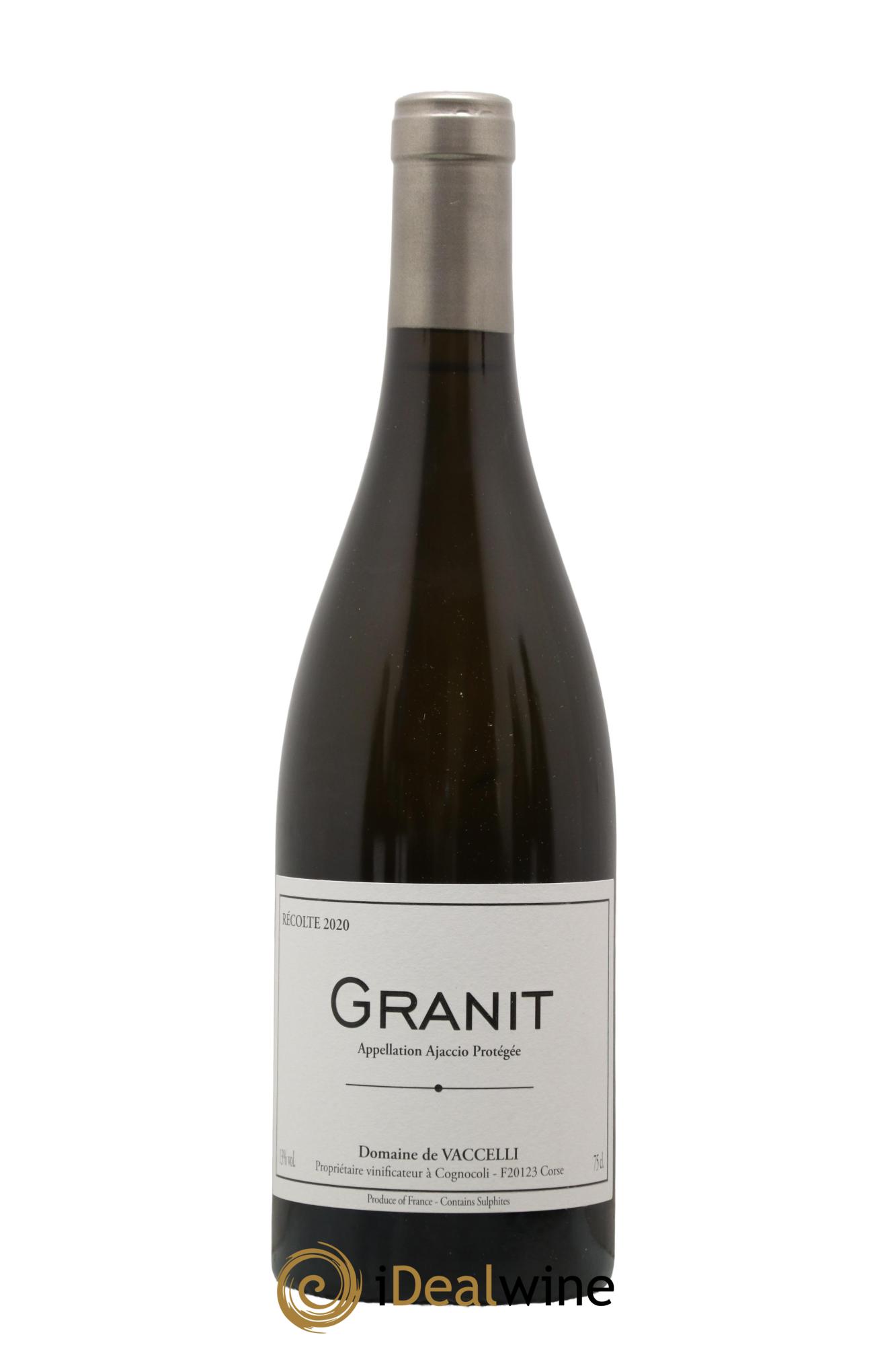 Ajaccio Granit Vaccelli 2020 - Posten von 1 Flasche - 0