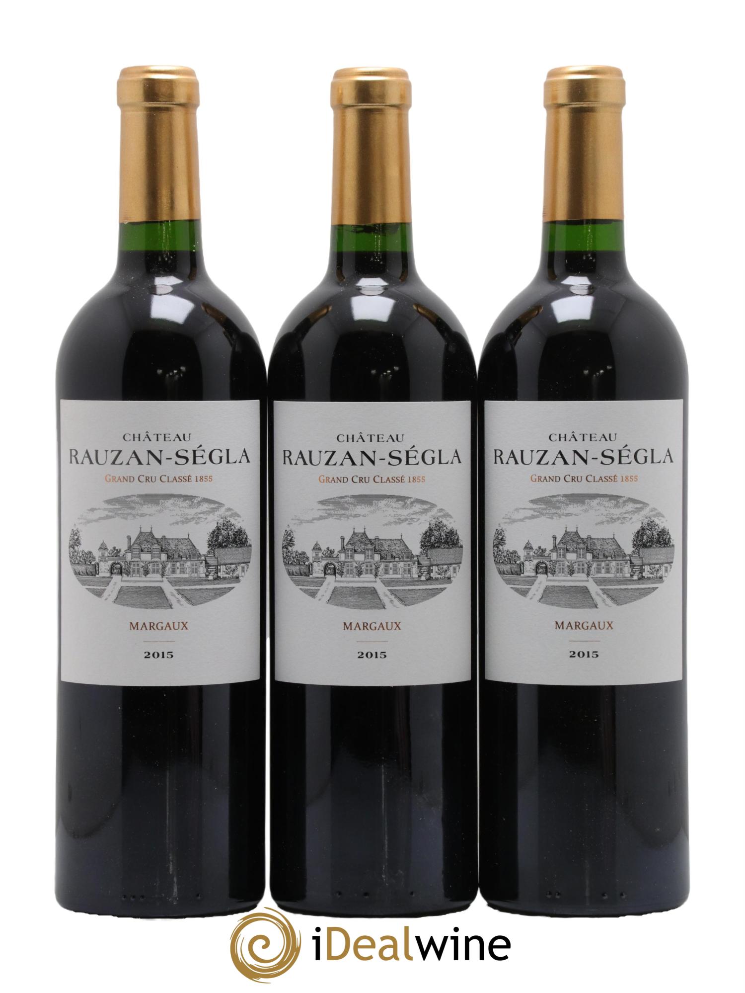 Château Rauzan Ségla Grand Cru Classé 2015 - Lot de 6 bouteilles - 2