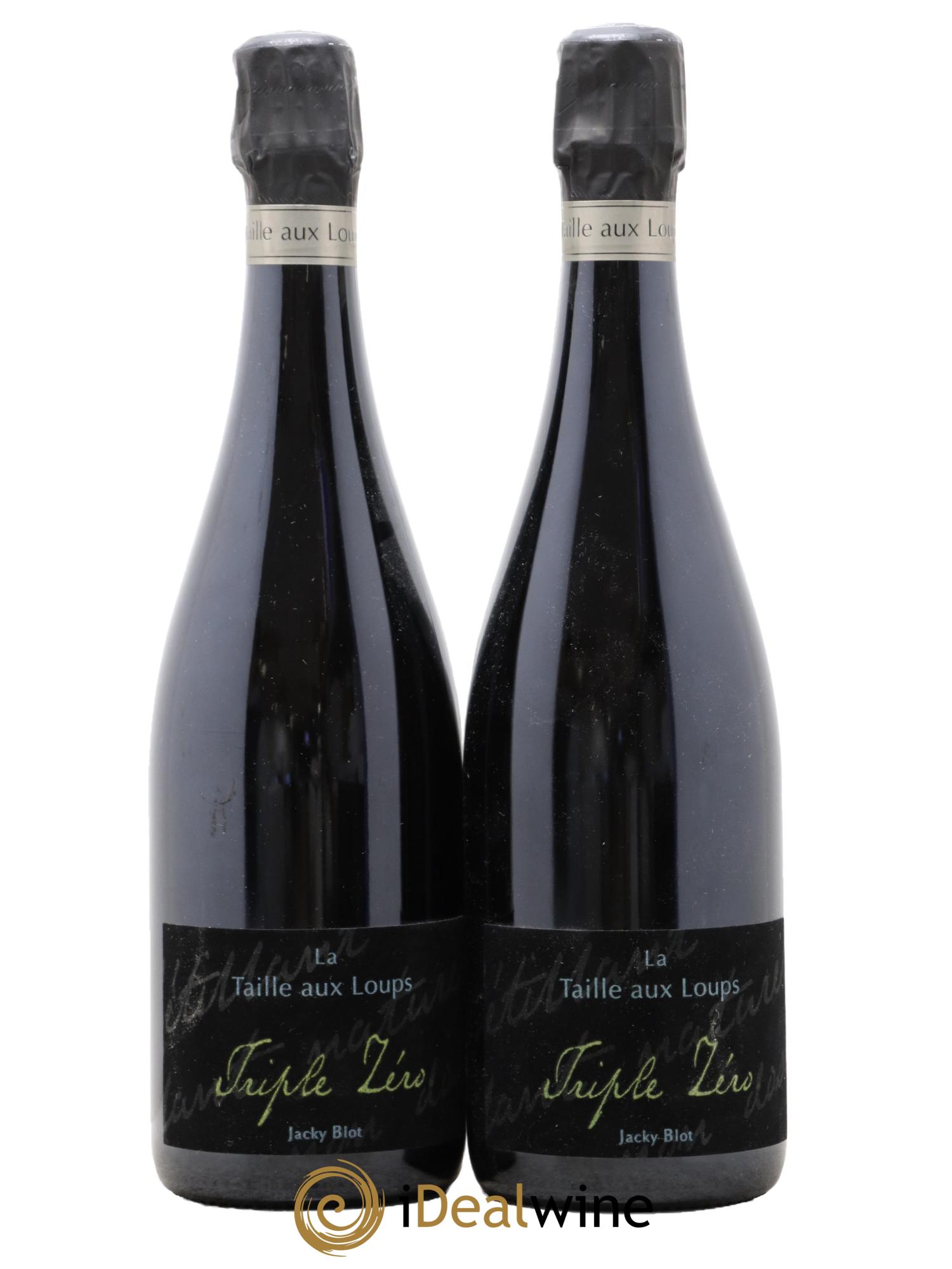 Montlouis-sur-Loire Triple Zéro La Taille aux Loups - Jacky Blot - Lot of 2 bottles - 0