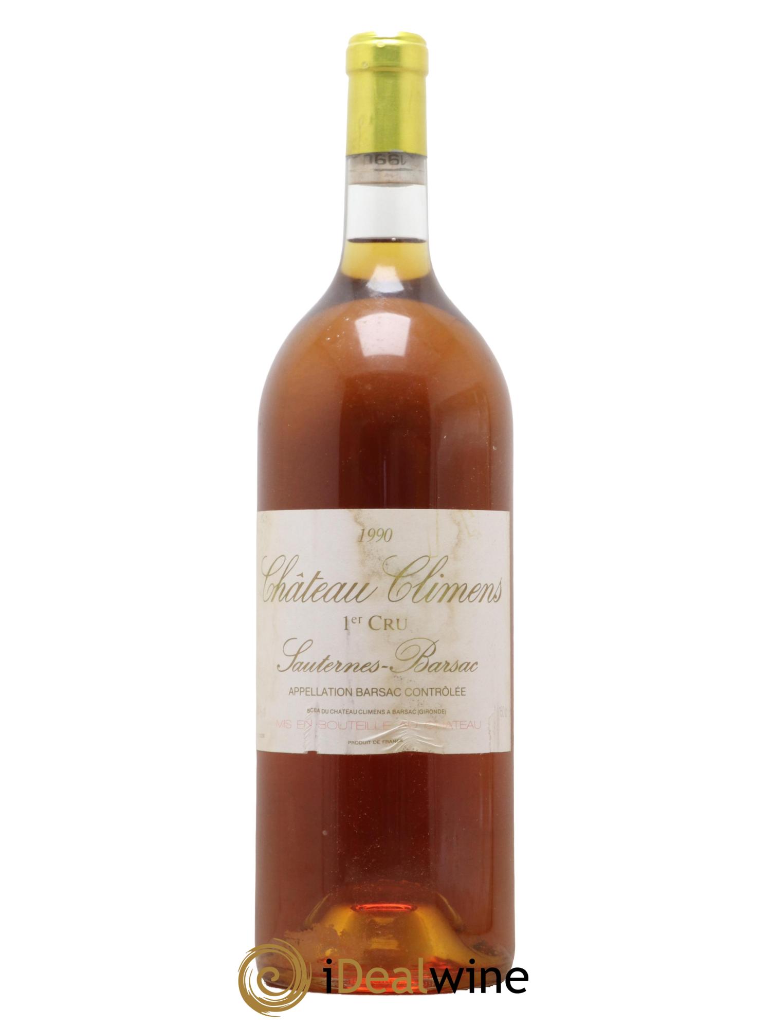 Château Climens 1er Grand Cru Classé 1990 - Lot de 1 magnum - 0