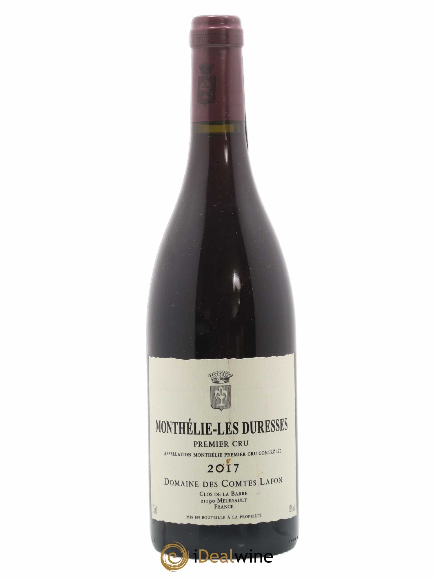 Monthélie 1er Cru Les Duresses Comtes Lafon (Domaine des)  2017 - Lot de 1 bouteille - 0