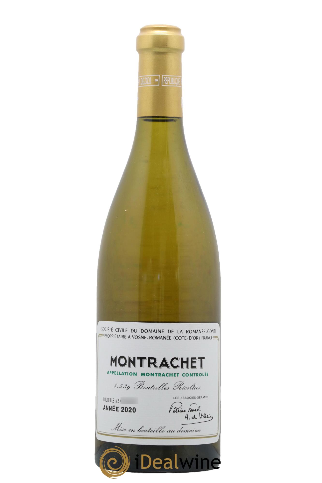 Montrachet Grand Cru Domaine de la Romanée-Conti 2020 - Lot de 1 bouteille - 0