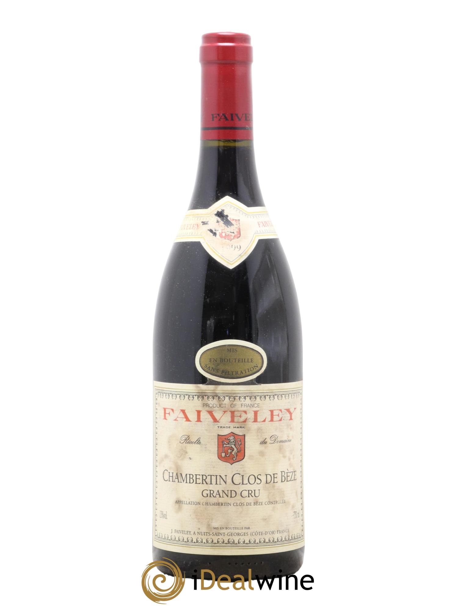 Chambertin Clos de Bèze Grand Cru Faiveley 1999 - Lotto di 1 bottiglia - 0