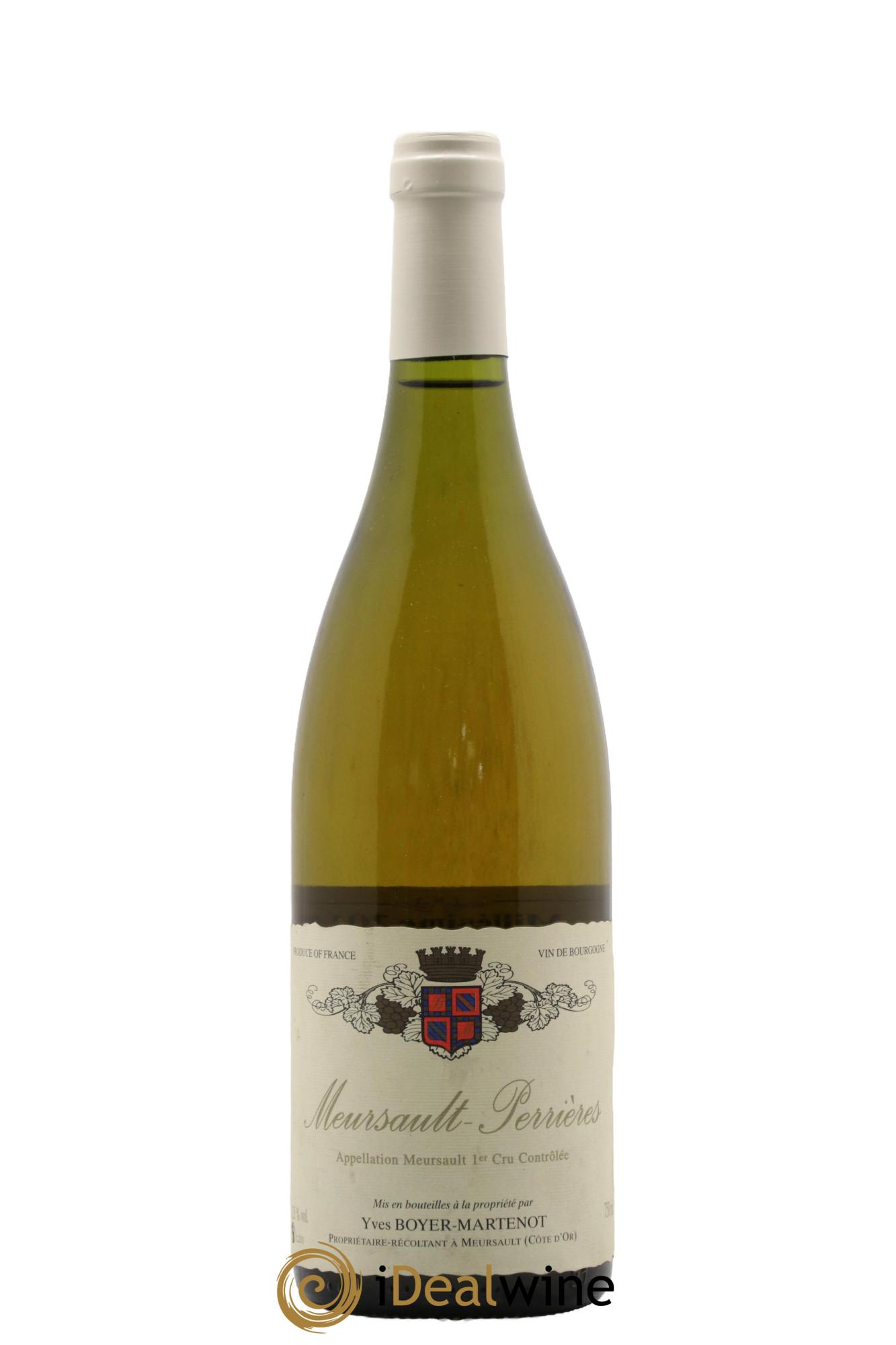 Meursault 1er Cru Perrières Boyer-Martenot 2010 - Lotto di 1 bottiglia - 0