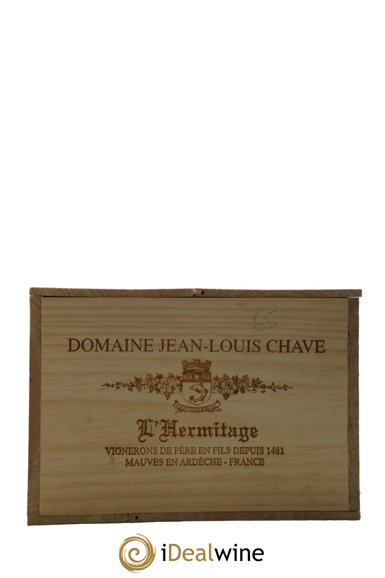 Hermitage Jean-Louis Chave 2019 - Posten von 6 Flaschen - 6