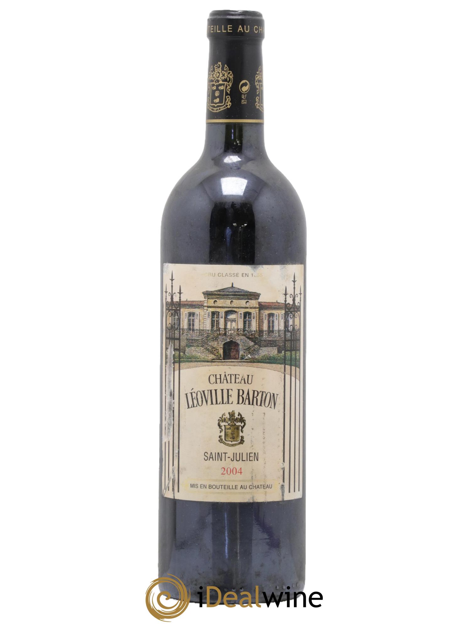 Château Léoville Barton 2ème Grand Cru Classé 2004 - Lot of 1 bottle - 0