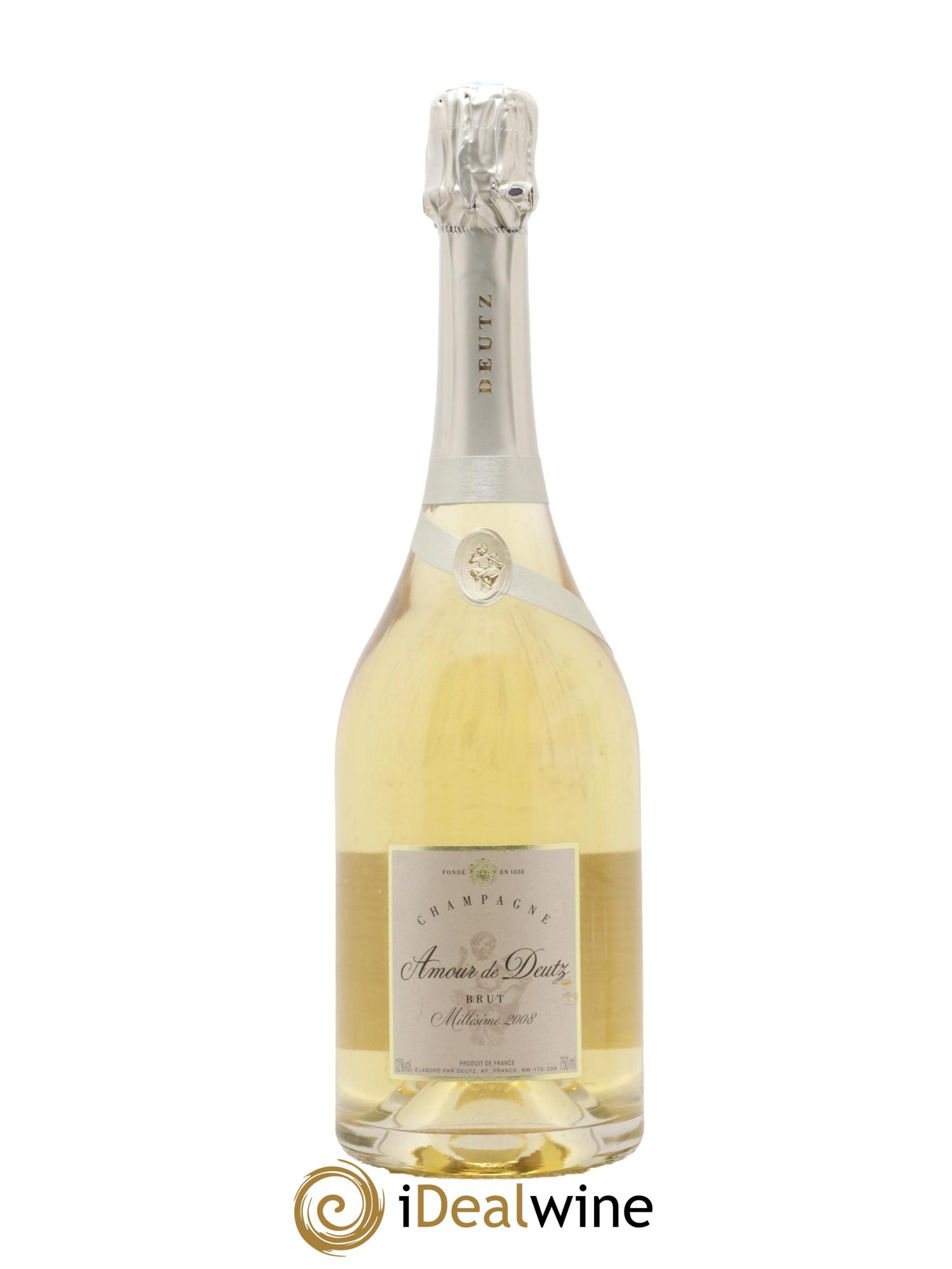 Amour de Deutz Brut Deutz 2008 - Lot de 1 bouteille - 0