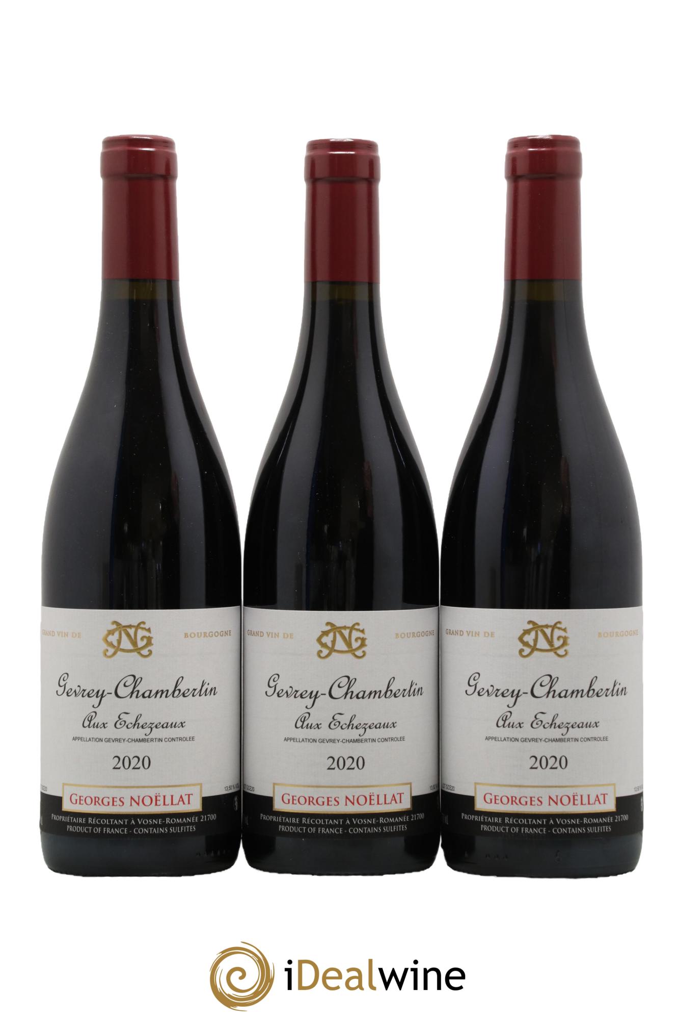 Gevrey-Chambertin Aux Echezeaux Georges Noëllat (Domaine) 2020 - Lot de 3 bouteilles - 0