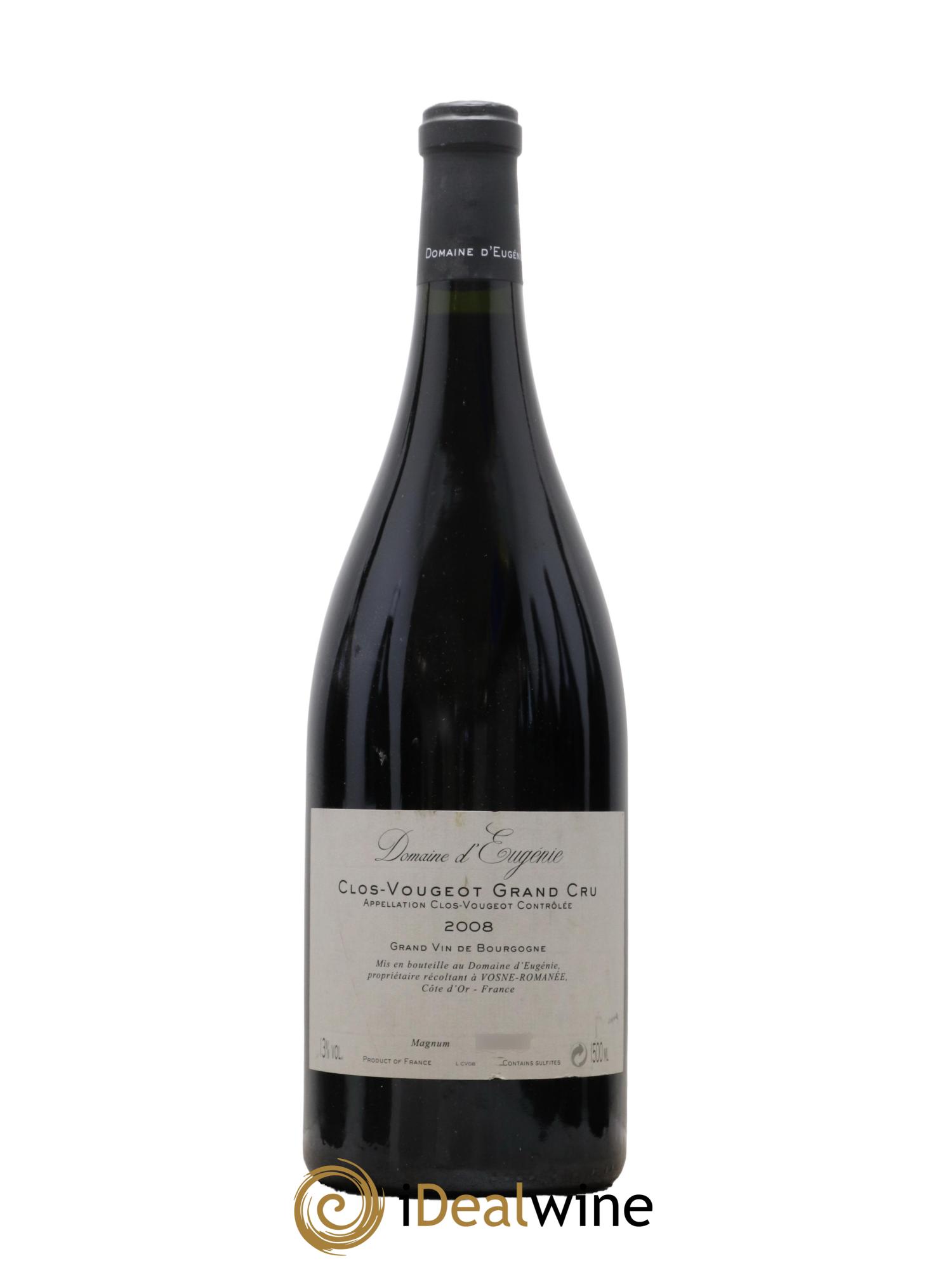 Clos de Vougeot Grand Cru Domaine René Engel - Domaine Eugénie 2008 - Lotto di 1 magnum - 1