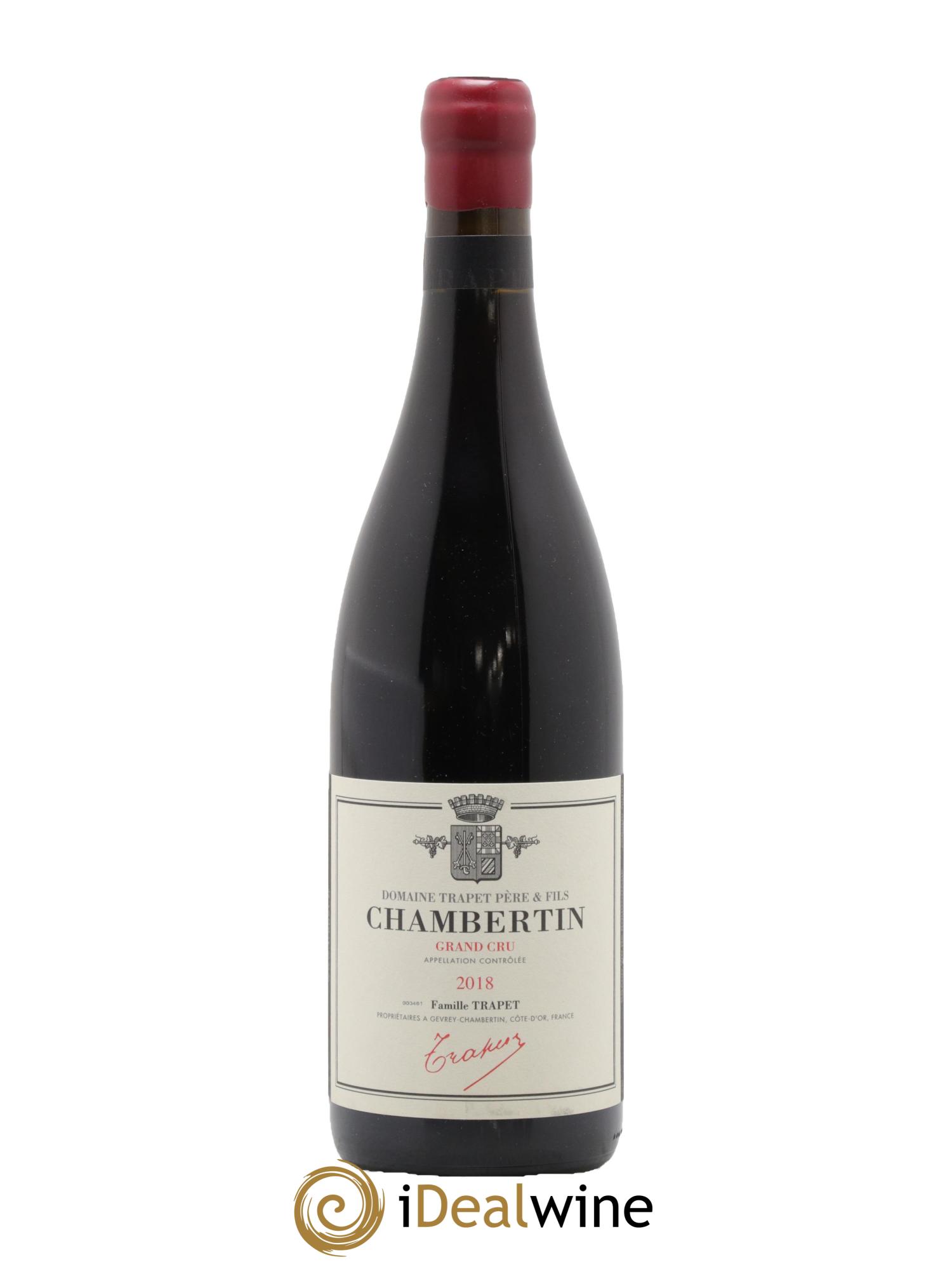 Chambertin Grand Cru Domaine Trapet 2018 - Posten von 1 Flasche - 0