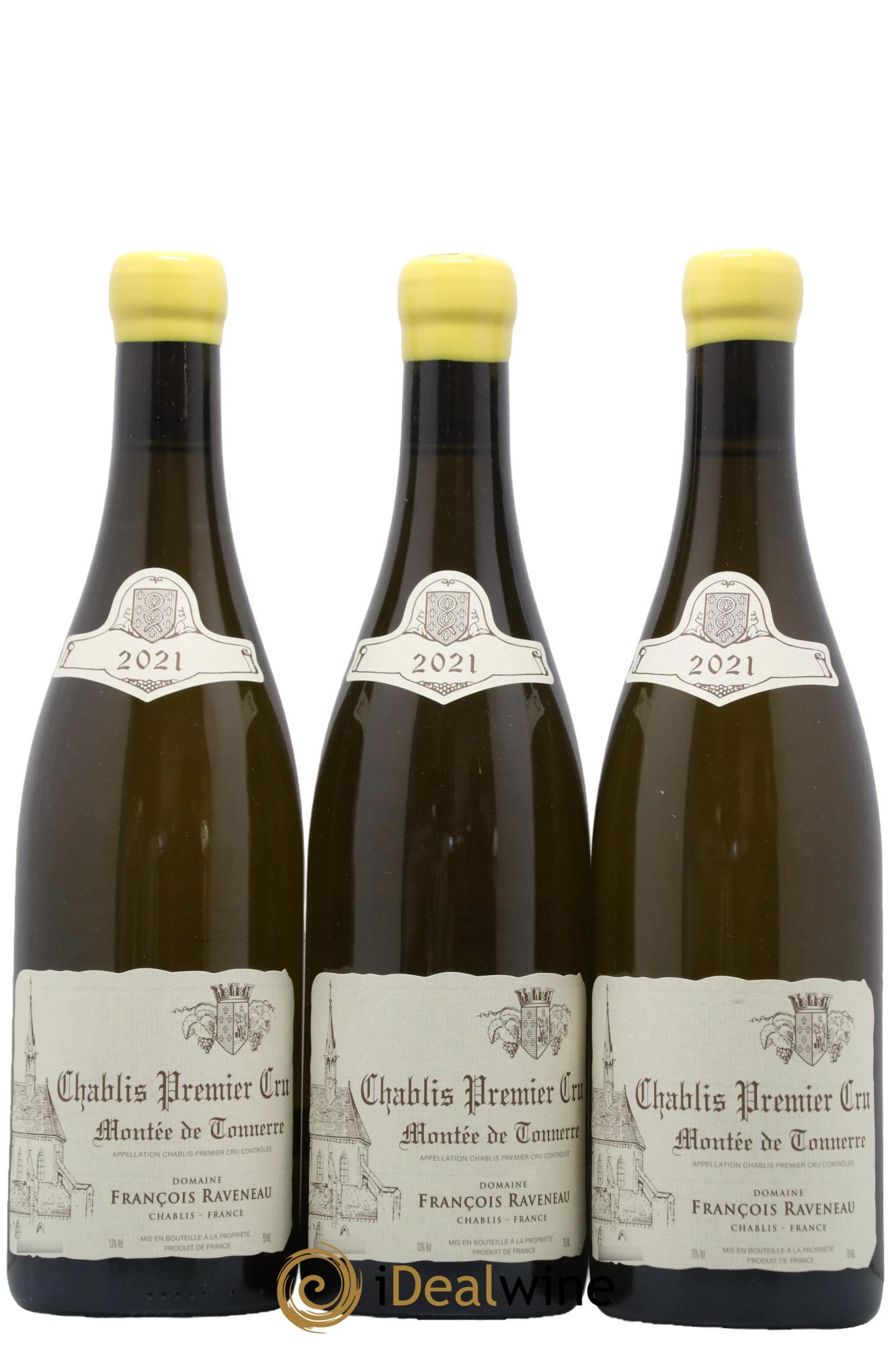 Chablis 1er Cru Montée de Tonnerre Raveneau (Domaine) 2021 - Lot de 3 bouteilles - 0