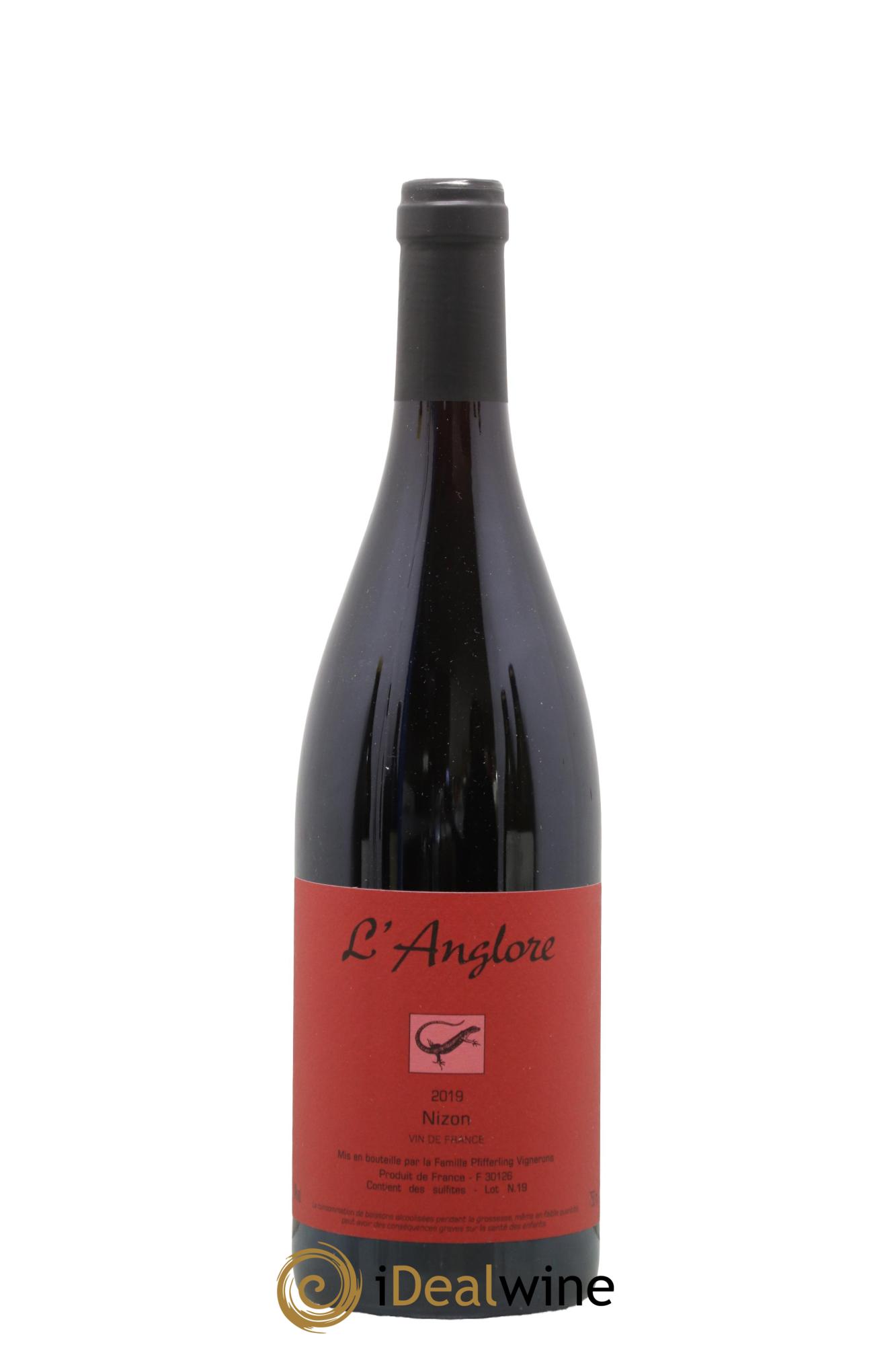 Vin de France Nizon L'Anglore 2019 - Lotto di 1 bottiglia - 0